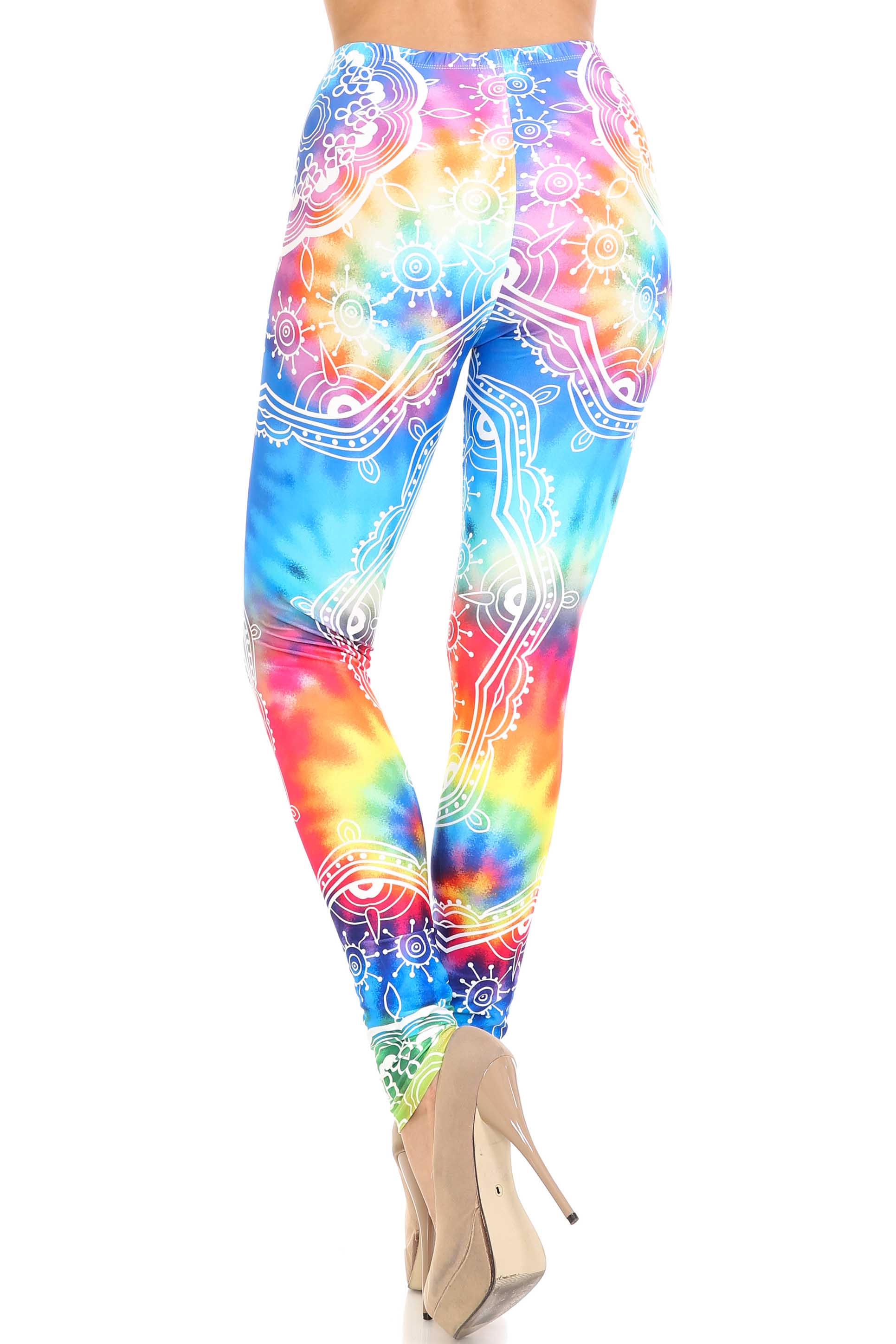 Wholesale Creamy Soft California Tie Dye Leggings - By USA Fashion