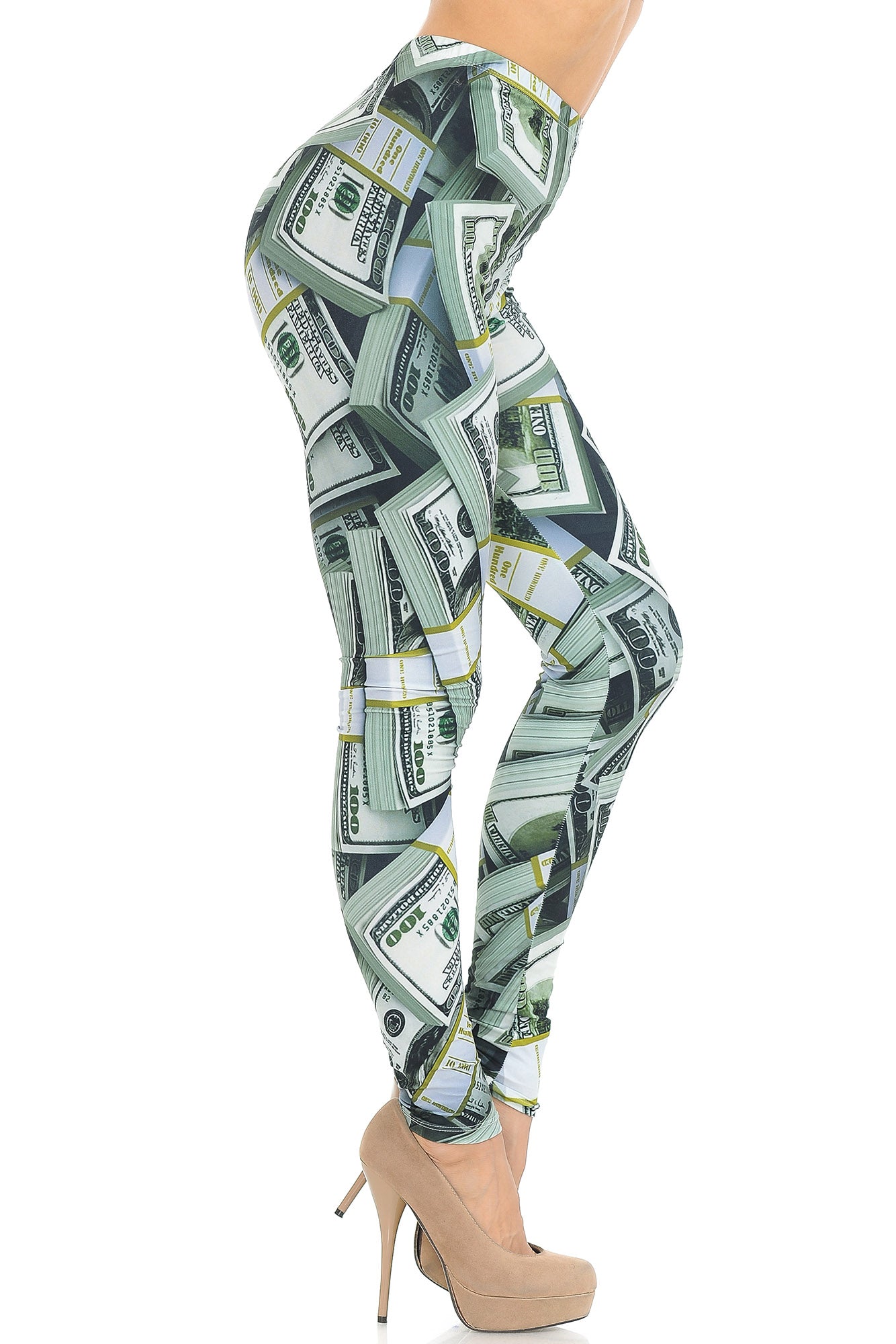 Wholesale Creamy Soft Cash Money Leggings - USA Fashion