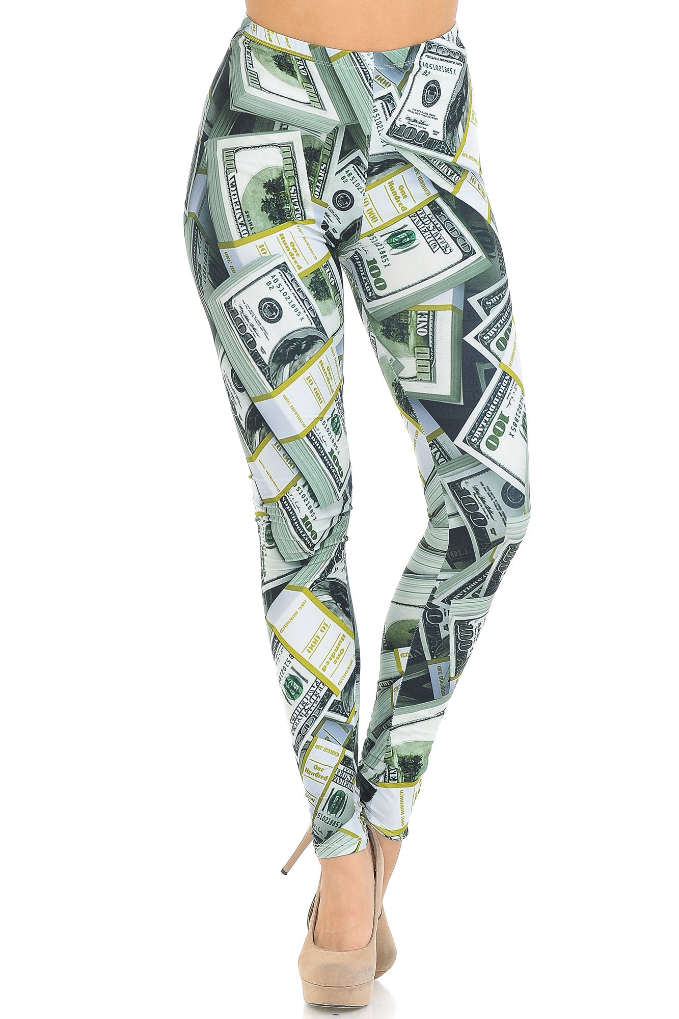 Wholesale Creamy Soft Cash Money Leggings - USA Fashion