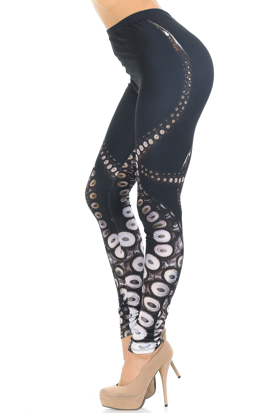 Wholesale Creamy Soft Tentacle Extra Small Leggings - USA Fashion