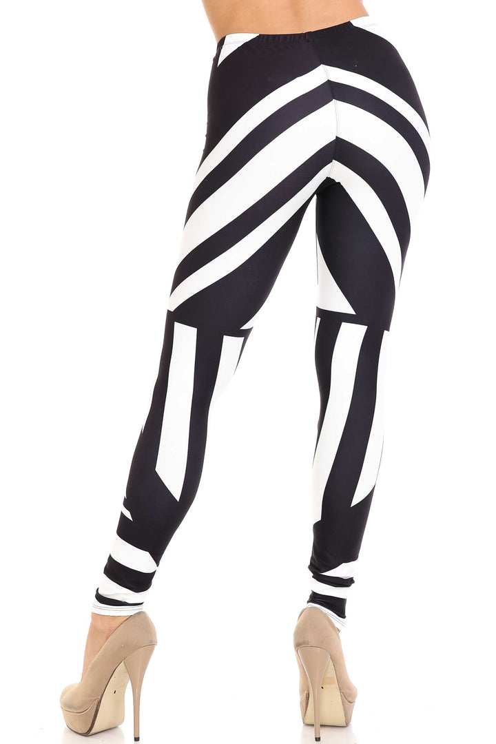 Wholesale Creamy Soft Body Flatter Lines Leggings - USA Fashion