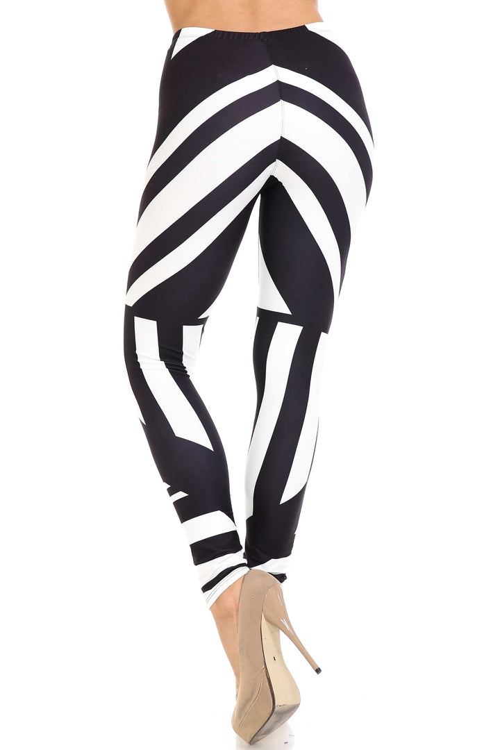 Wholesale Creamy Soft Body Flatter Lines Leggings - USA Fashion