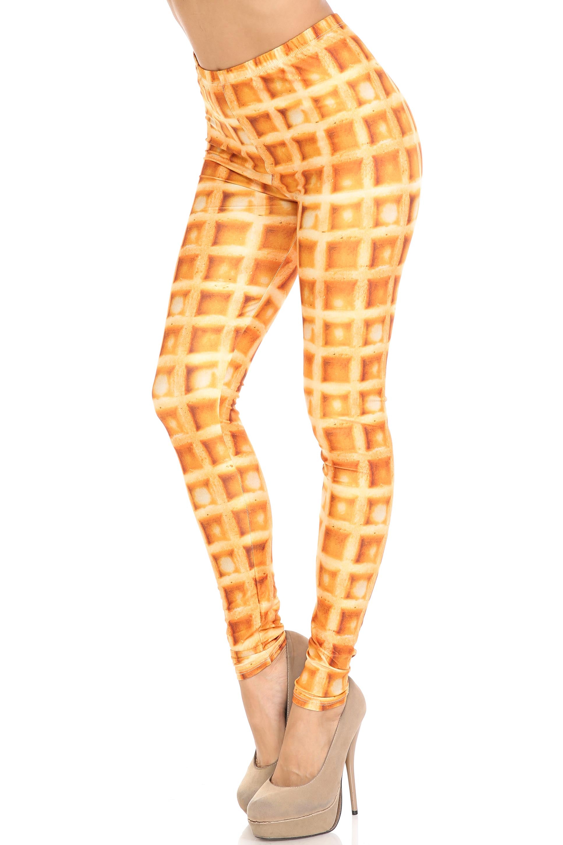 Wholesale Creamy Soft Waffle Leggings - By USA Fashion