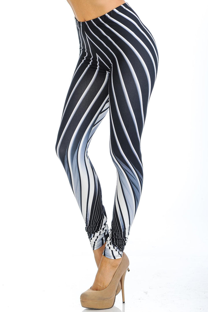 Wholesale Creamy Soft Contour Body Lines Extra Small Leggings - USA Fashion
