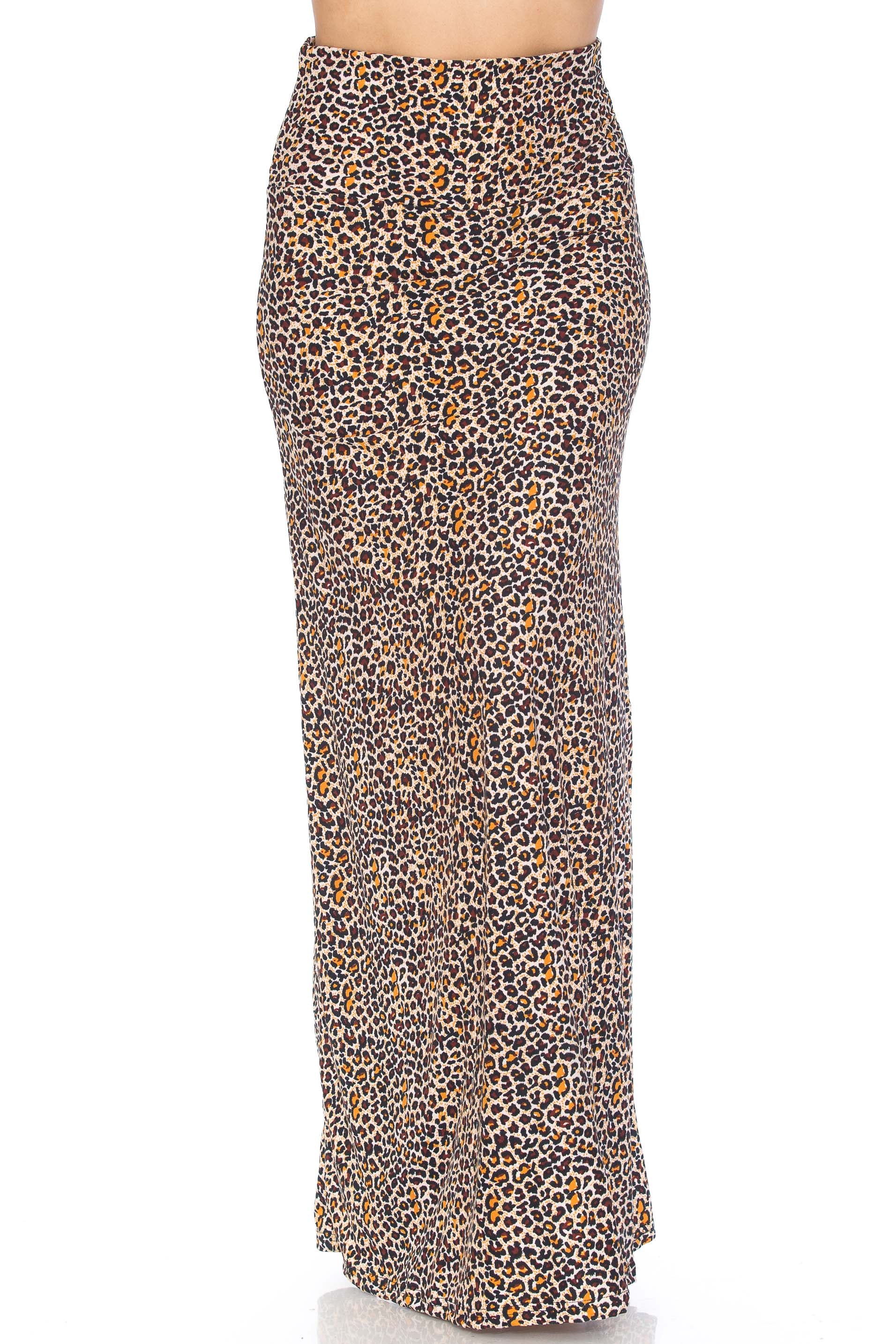 Wholesale Buttery Smooth Savage Leopard Maxi Skirt