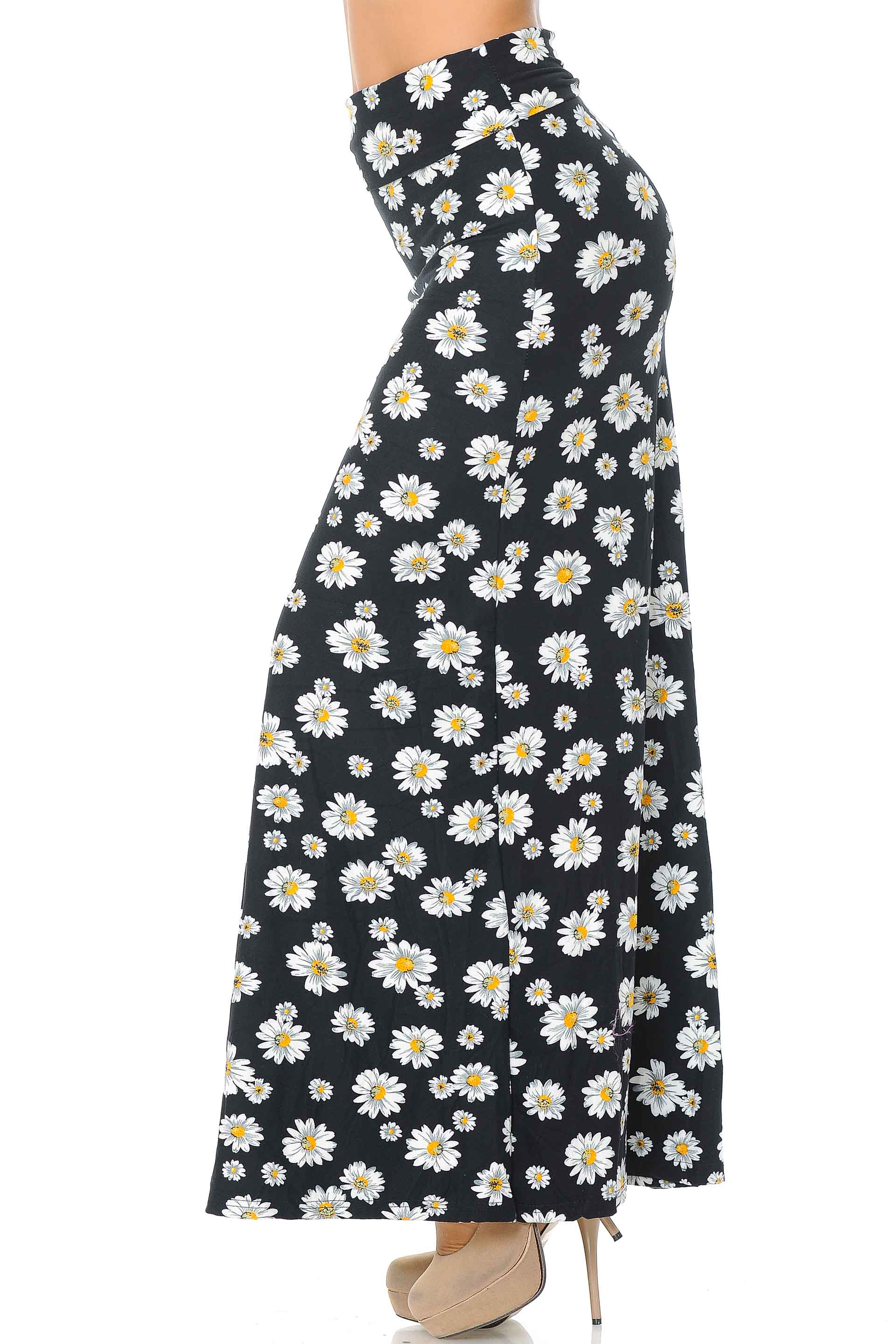 Wholesale Buttery Smooth Daisy Maxi Skirt