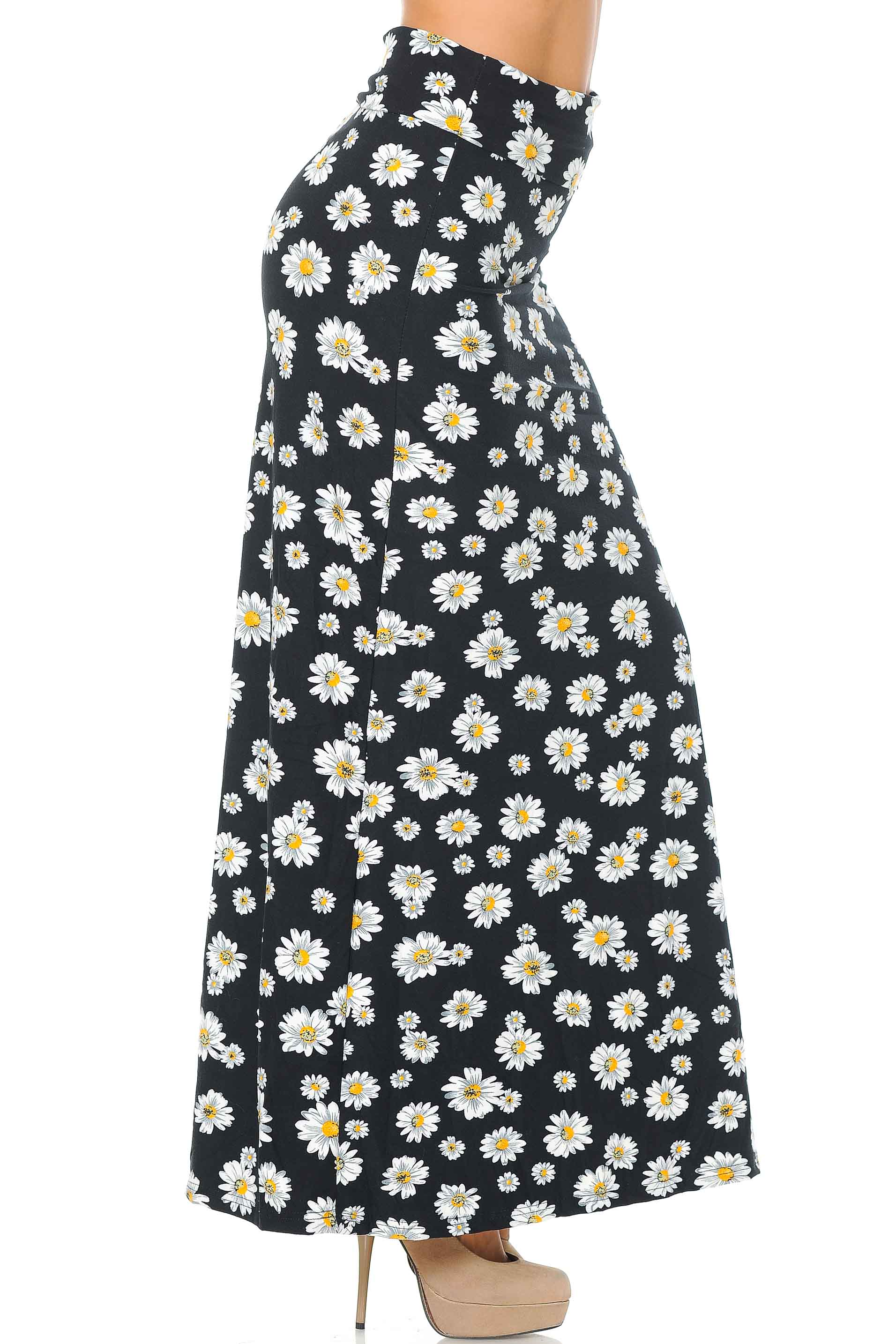 Wholesale Buttery Smooth Daisy Maxi Skirt