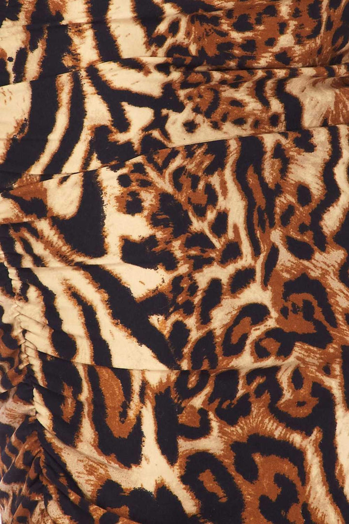 Wholesale Buttery Smooth Predator Leopard Pencil Skirt
