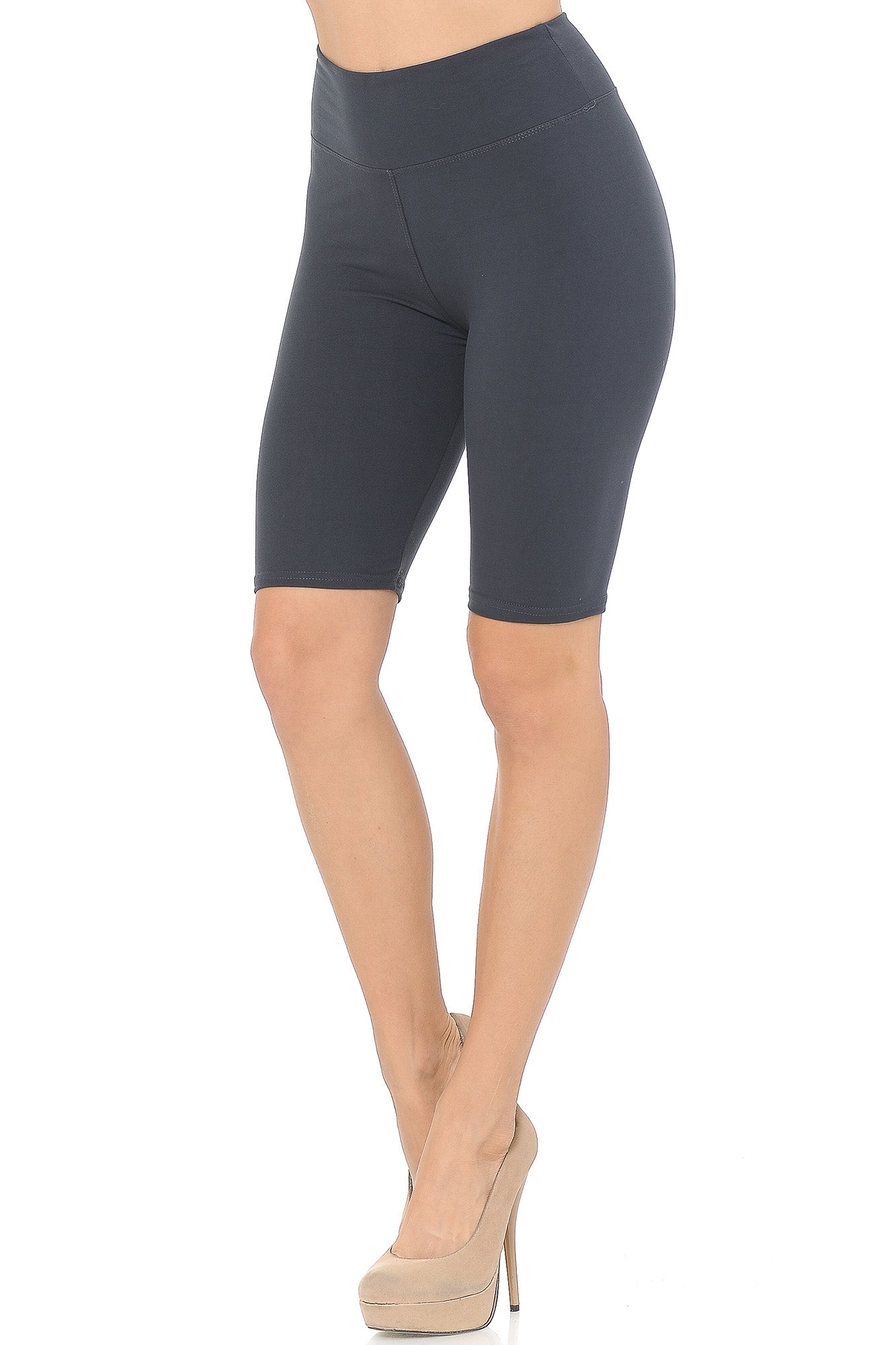 Wholesale Buttery Smooth Basic Solid Biker Shorts