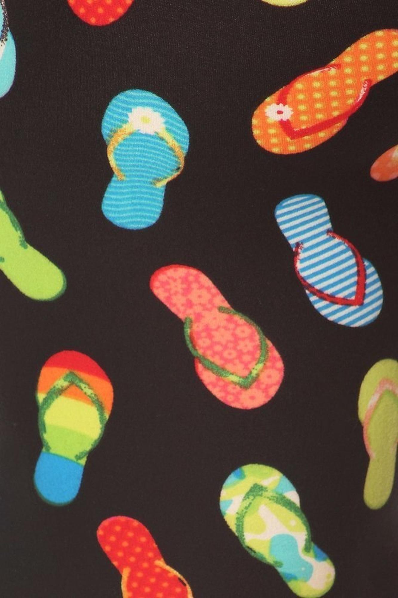 Wholesale Buttery Soft Summer Beach Sandals Kids Leggings