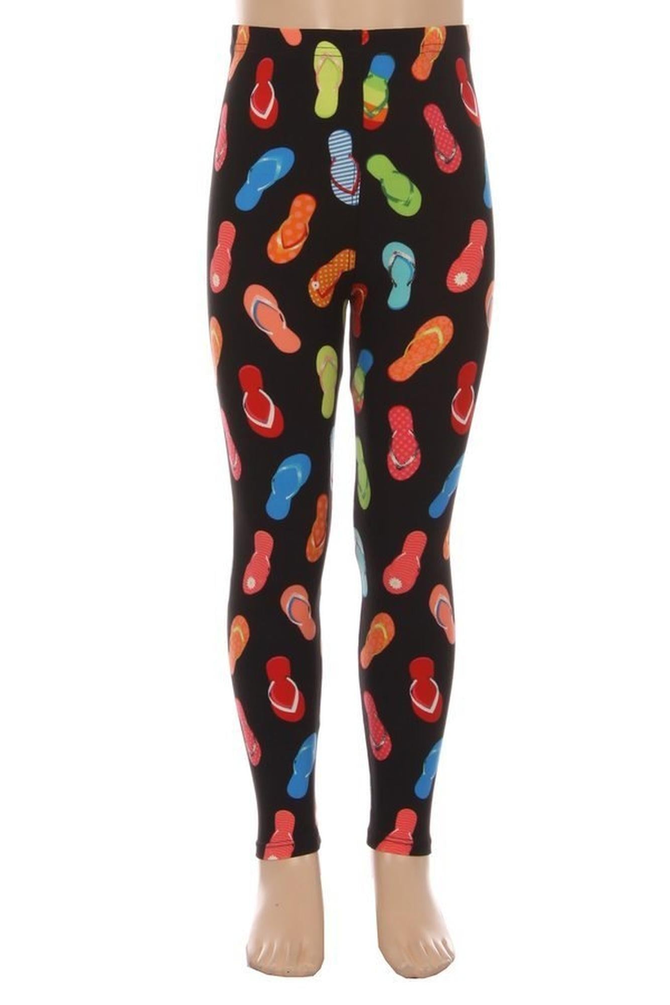 Wholesale Buttery Soft Summer Beach Sandals Kids Leggings