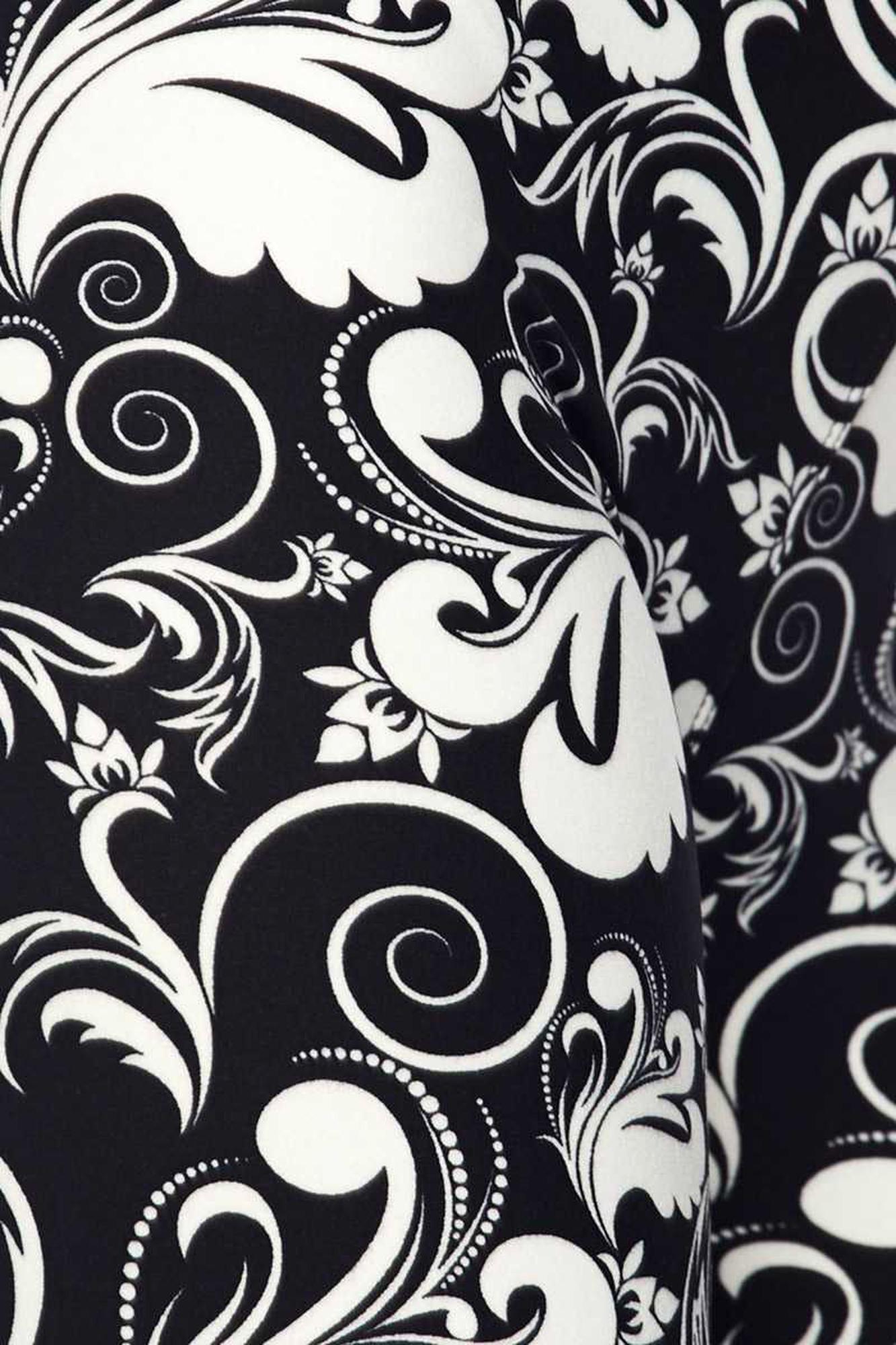 Wholesale Buttery Soft Floral Damask Kids Leggings