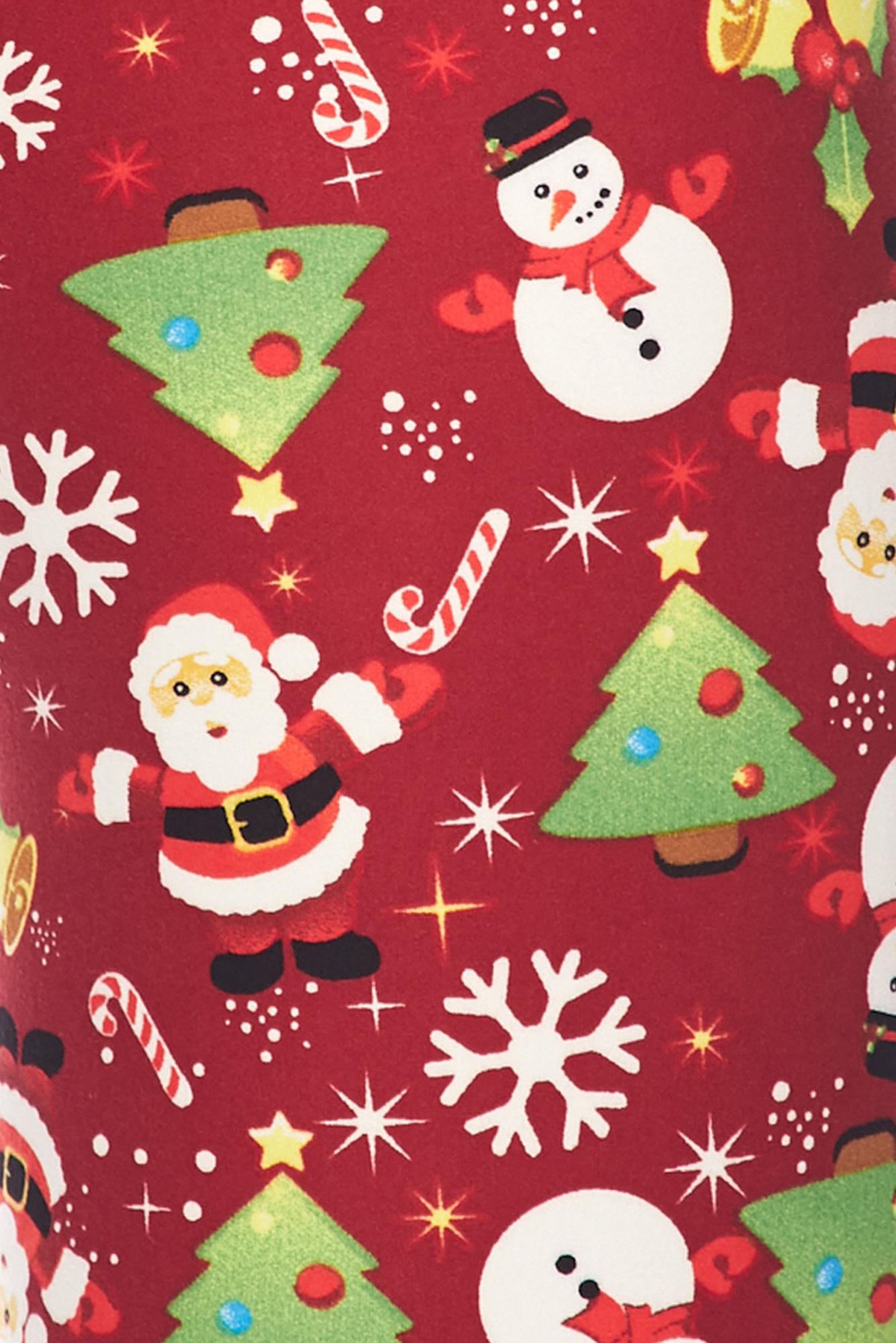 Wholesale Buttery Soft Christmas Delight Kids Leggings