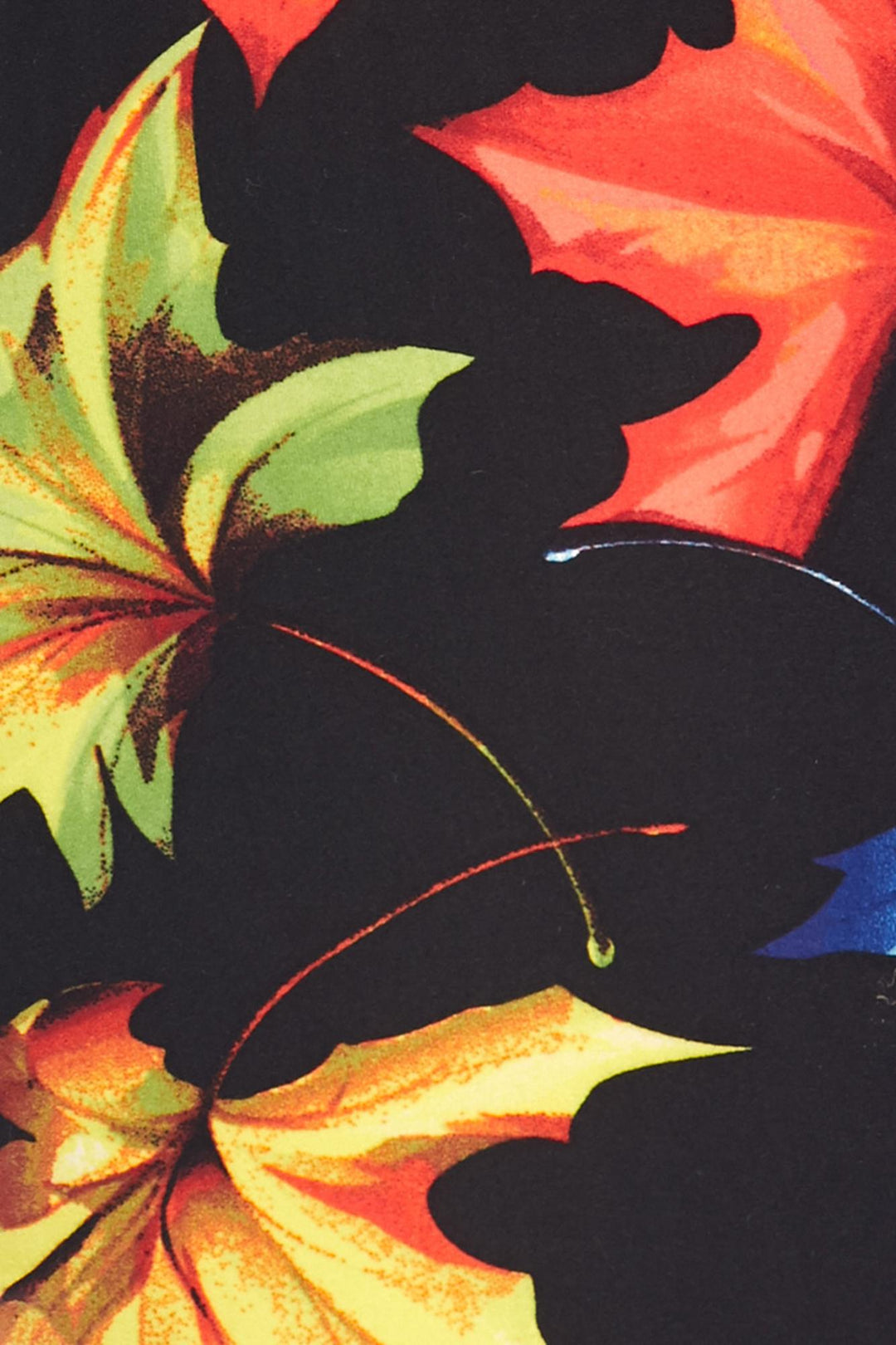 Wholesale Buttery Soft Autumn Leaves Kids Leggings