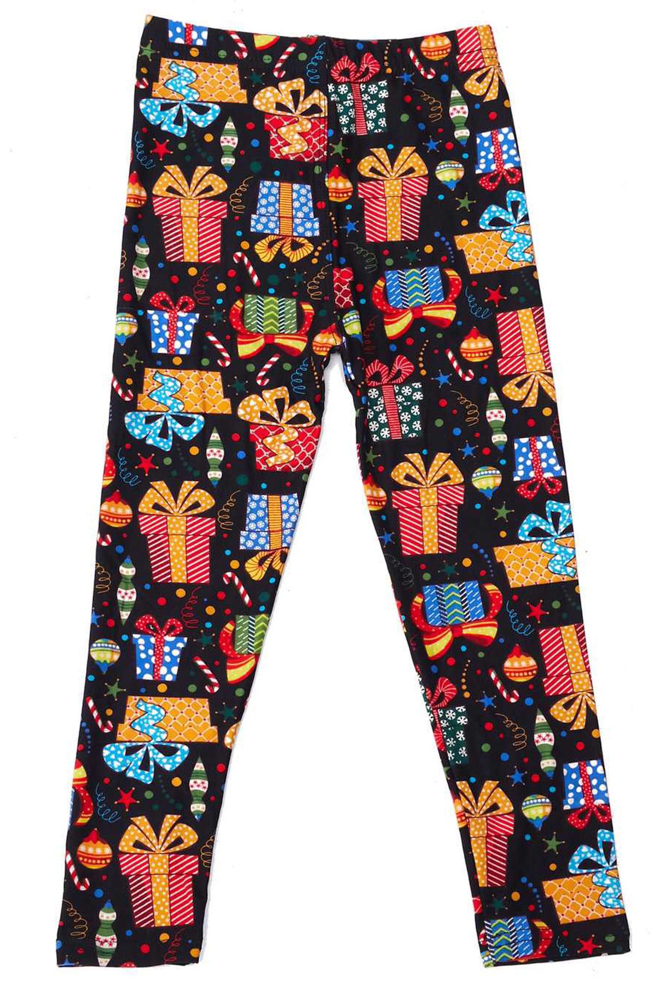 Wholesale Buttery Soft Christmas Presents Kids Leggings