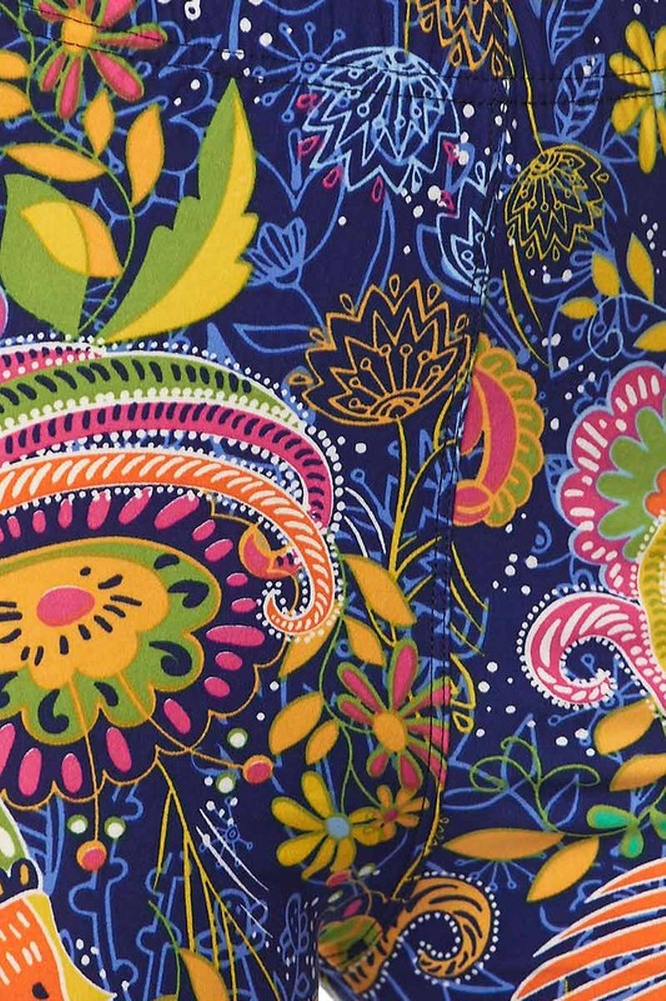 Wholesale Buttery Soft Dazzling Rainbow Paisley Kids Leggings