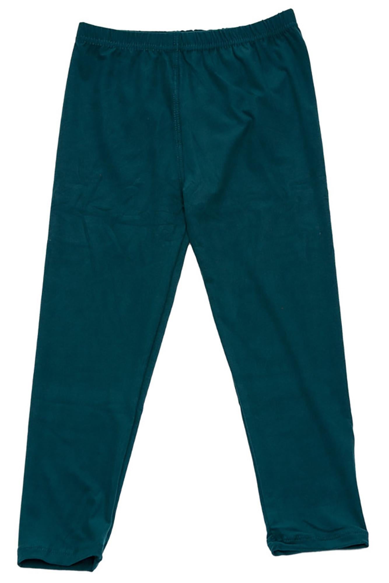 Wholesale Buttery Soft Solid Basic Kids Leggings - USA Fashion