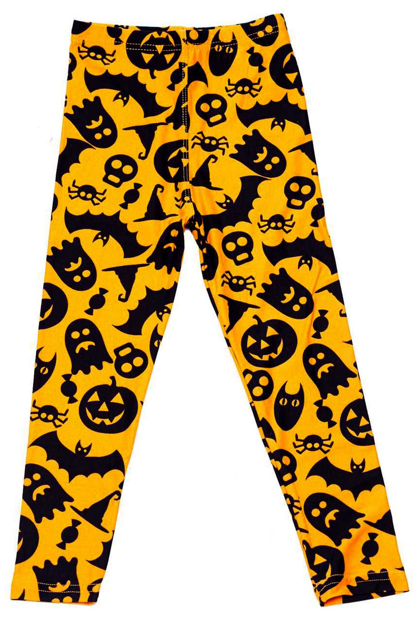 Wholesale Buttery Soft Halloween Kids Leggings
