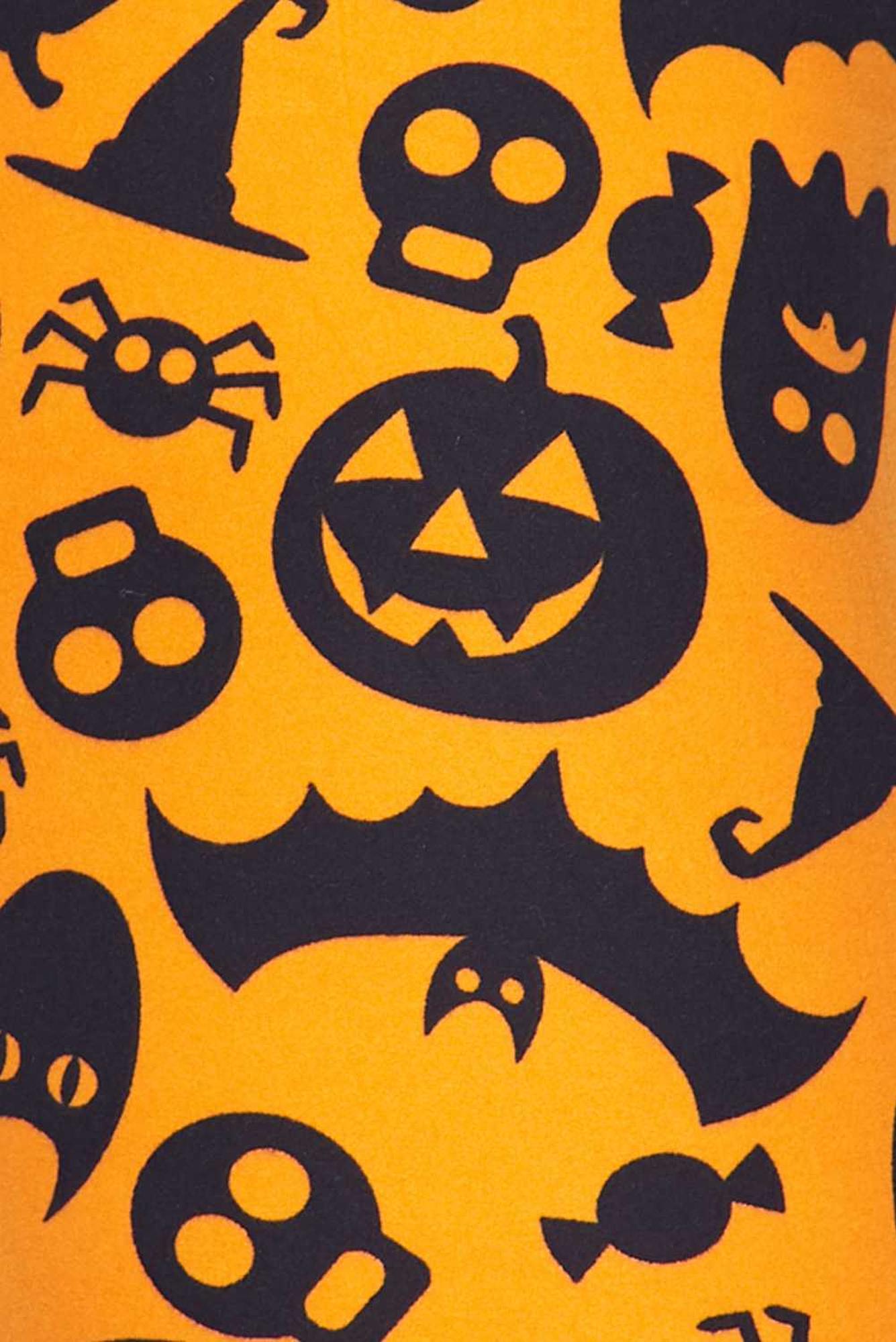 Wholesale Buttery Soft Halloween Kids Leggings