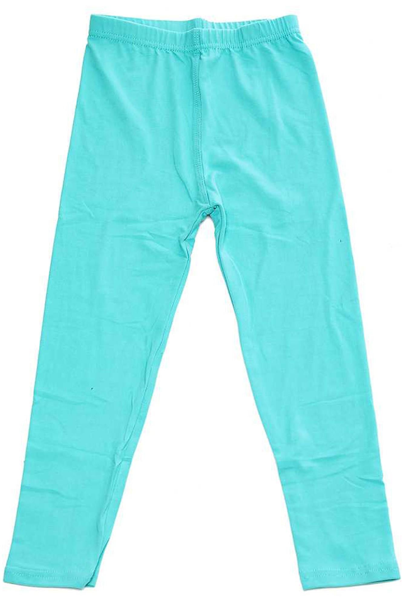 Wholesale Buttery Soft Solid Basic Kids Leggings