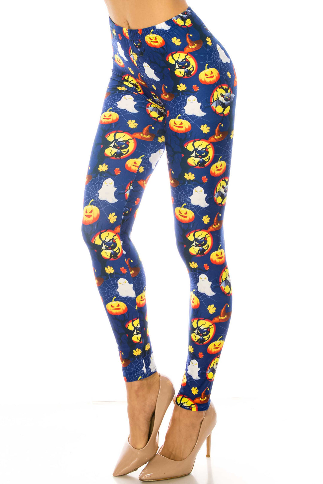 Wholesale Creamy Soft Halloween Critters Kids Leggings - USA Fashion
