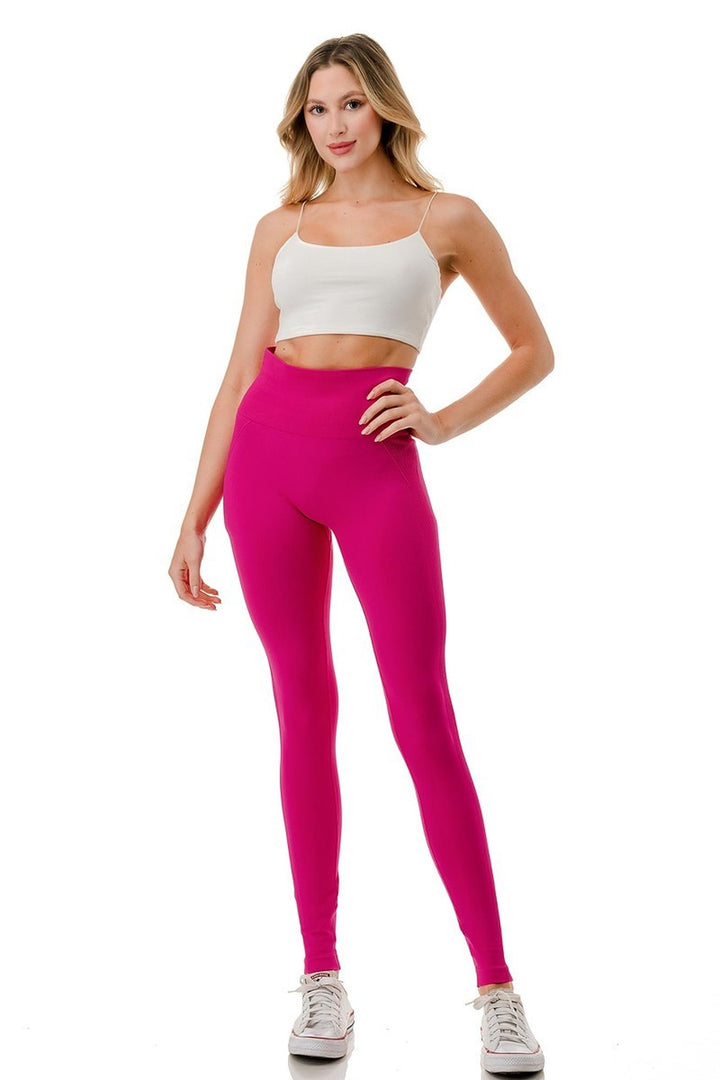 Wholesale Full Length Nylon Spandex Butt Lift Leggings