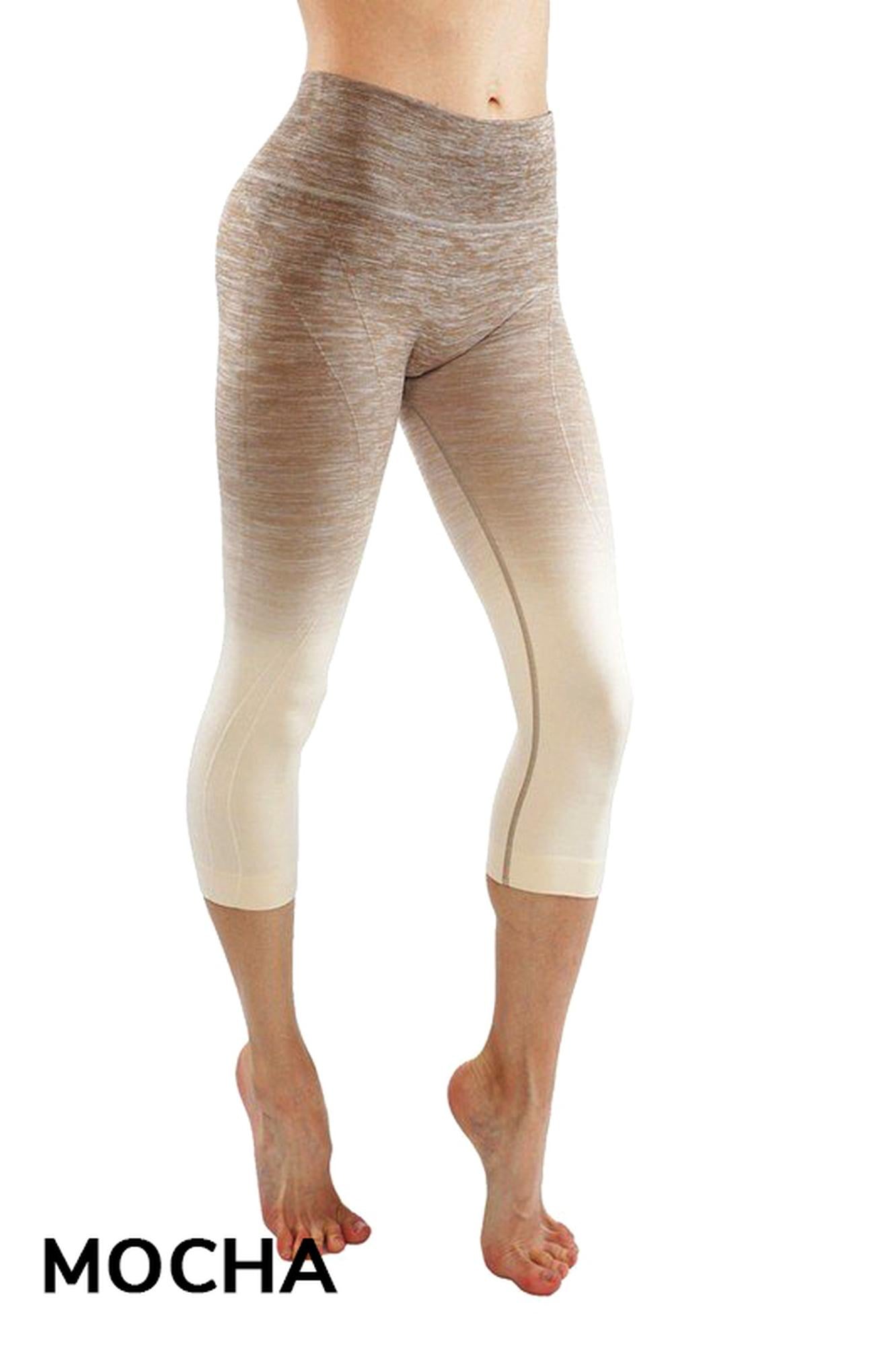 Wholesale Ombre Fusion Workout Plus Size Capris