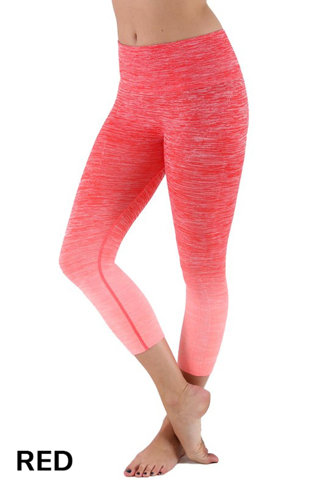 Wholesale Ombre Fusion Workout Plus Size Capris