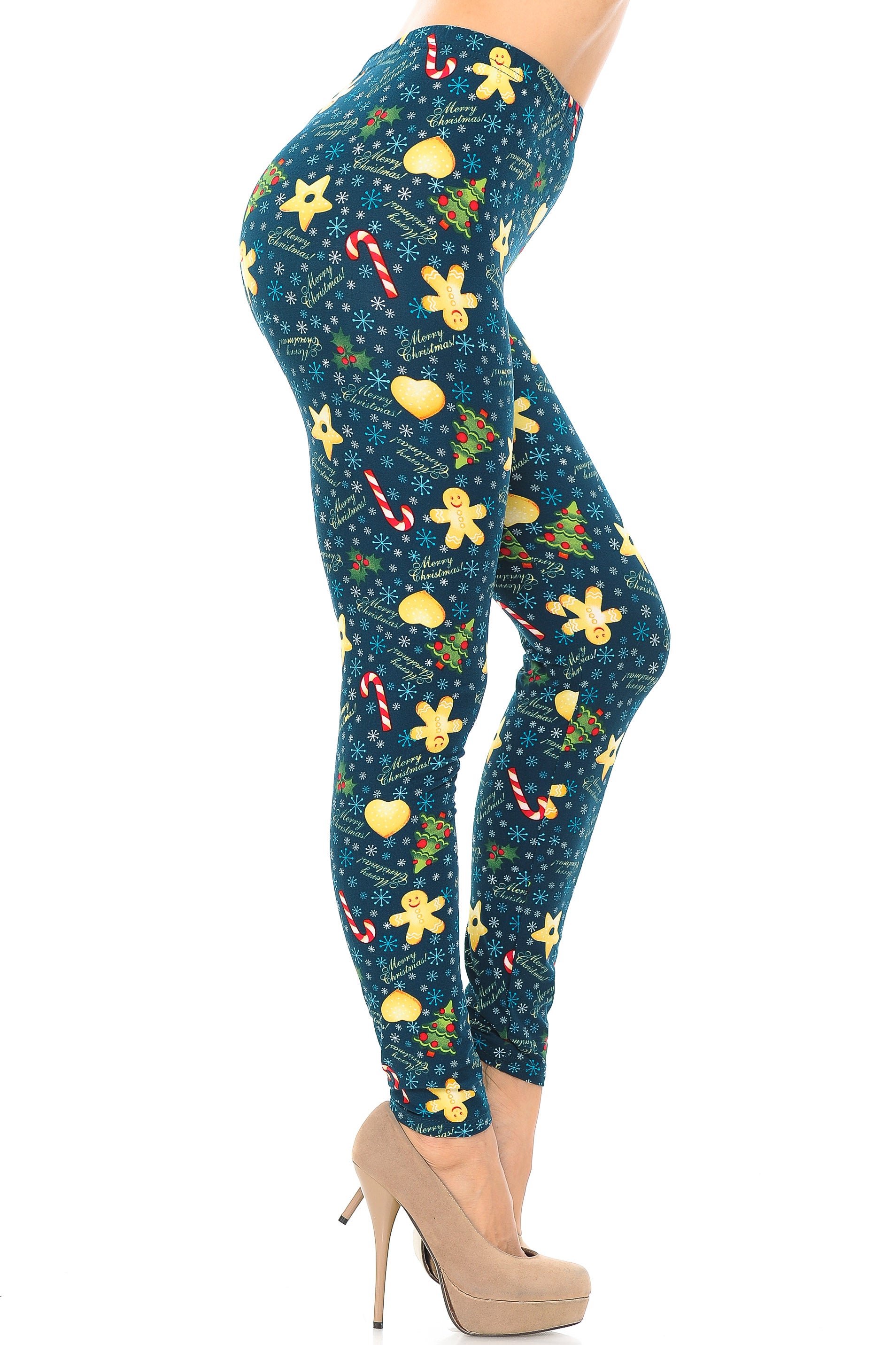 Wholesale Buttery Smooth A Very Merry Christmas Plus Size Leggings