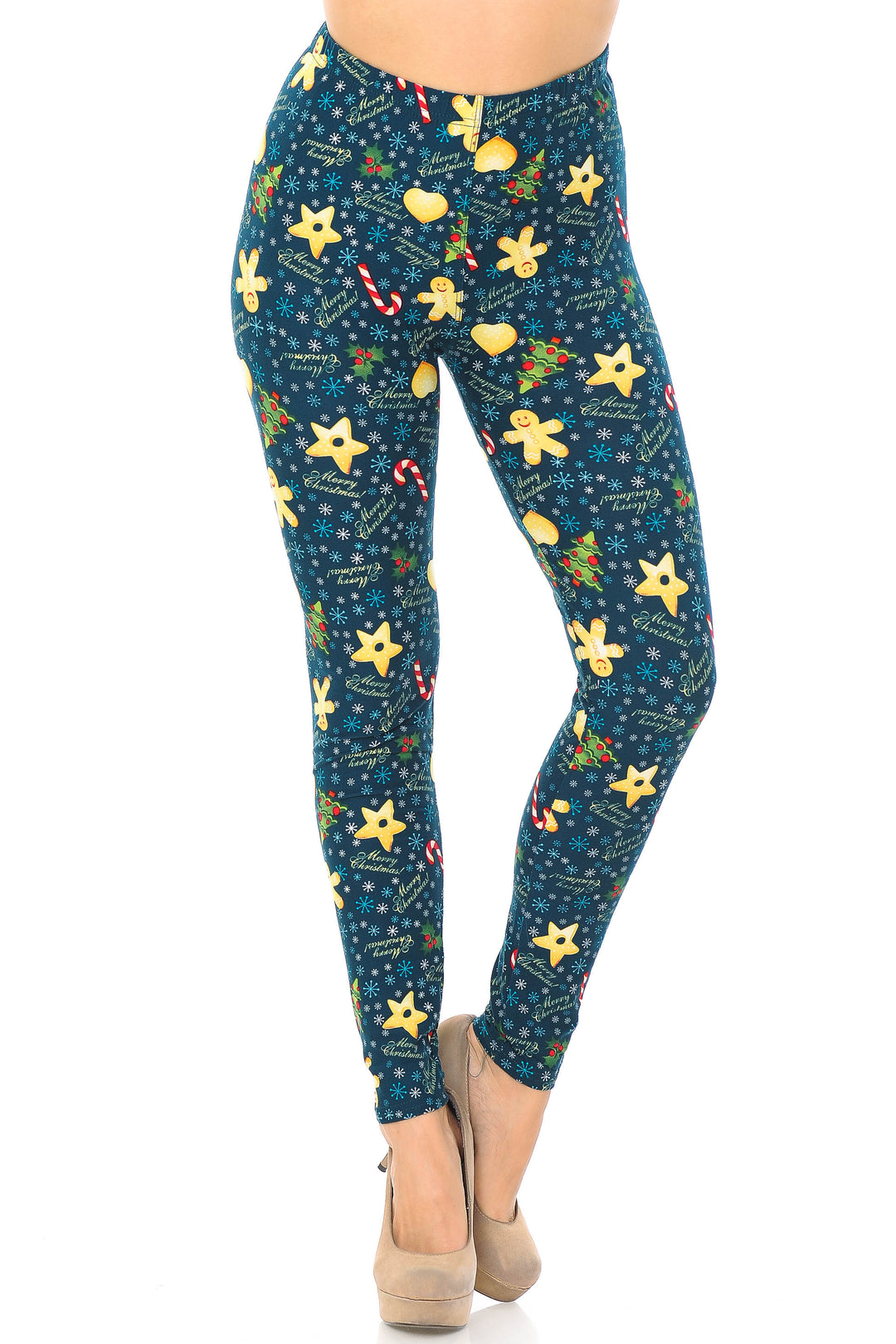 Wholesale Buttery Smooth A Very Merry Christmas Plus Size Leggings