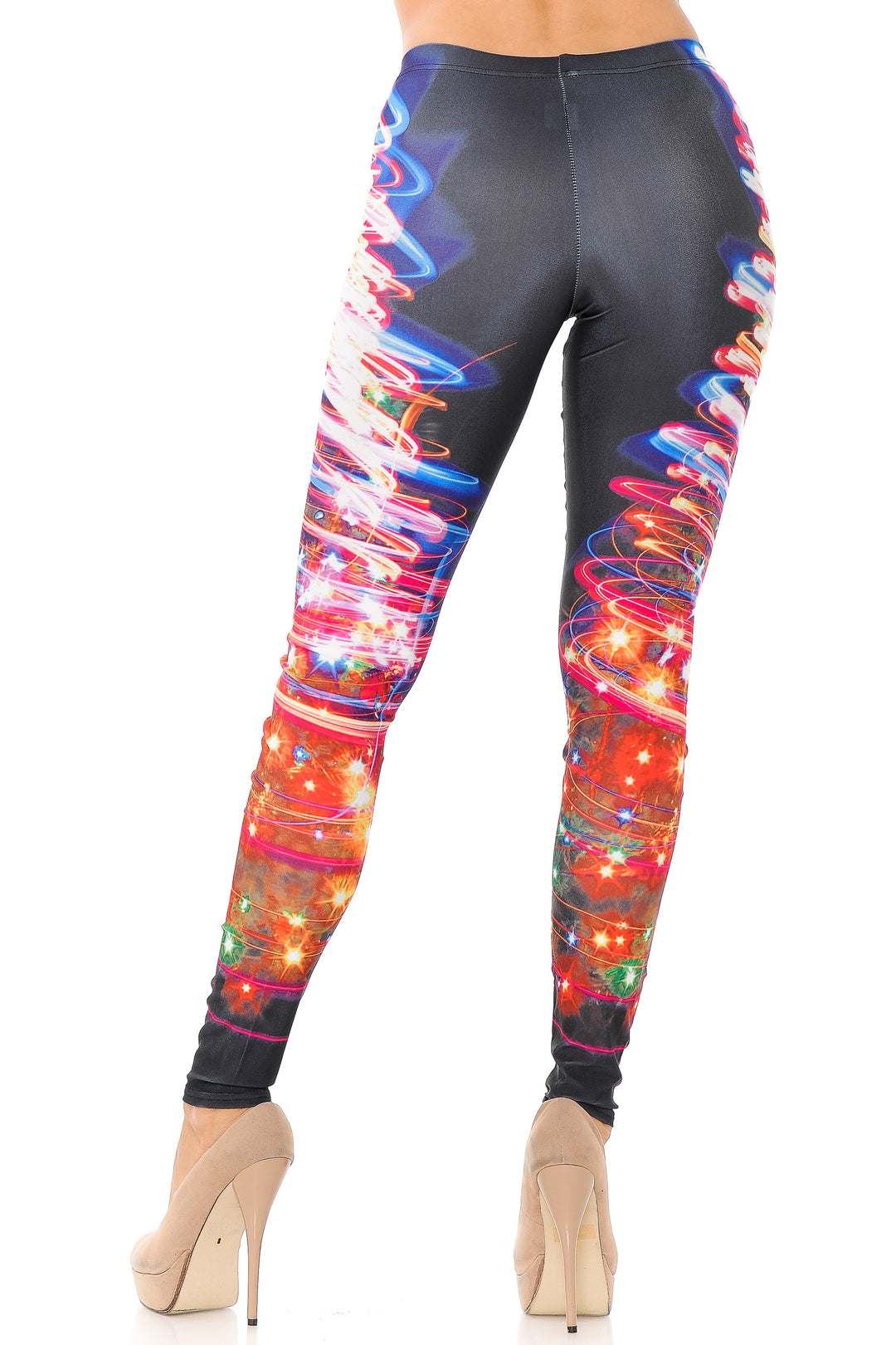 Wholesale Christmas Tree Magic Plus Size Leggings