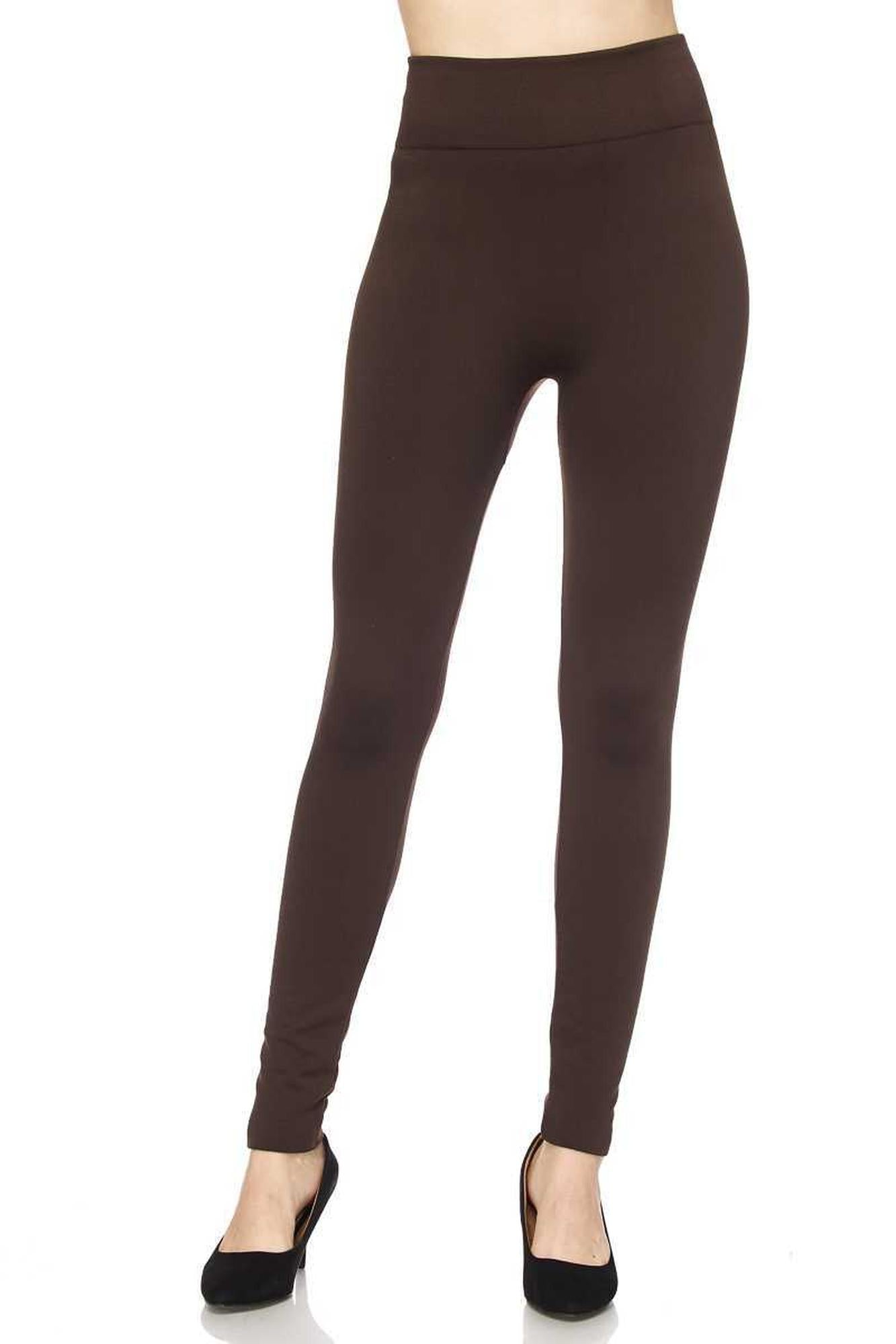 Wholesale Fleece Lined Plus Size Leggings - New Mix