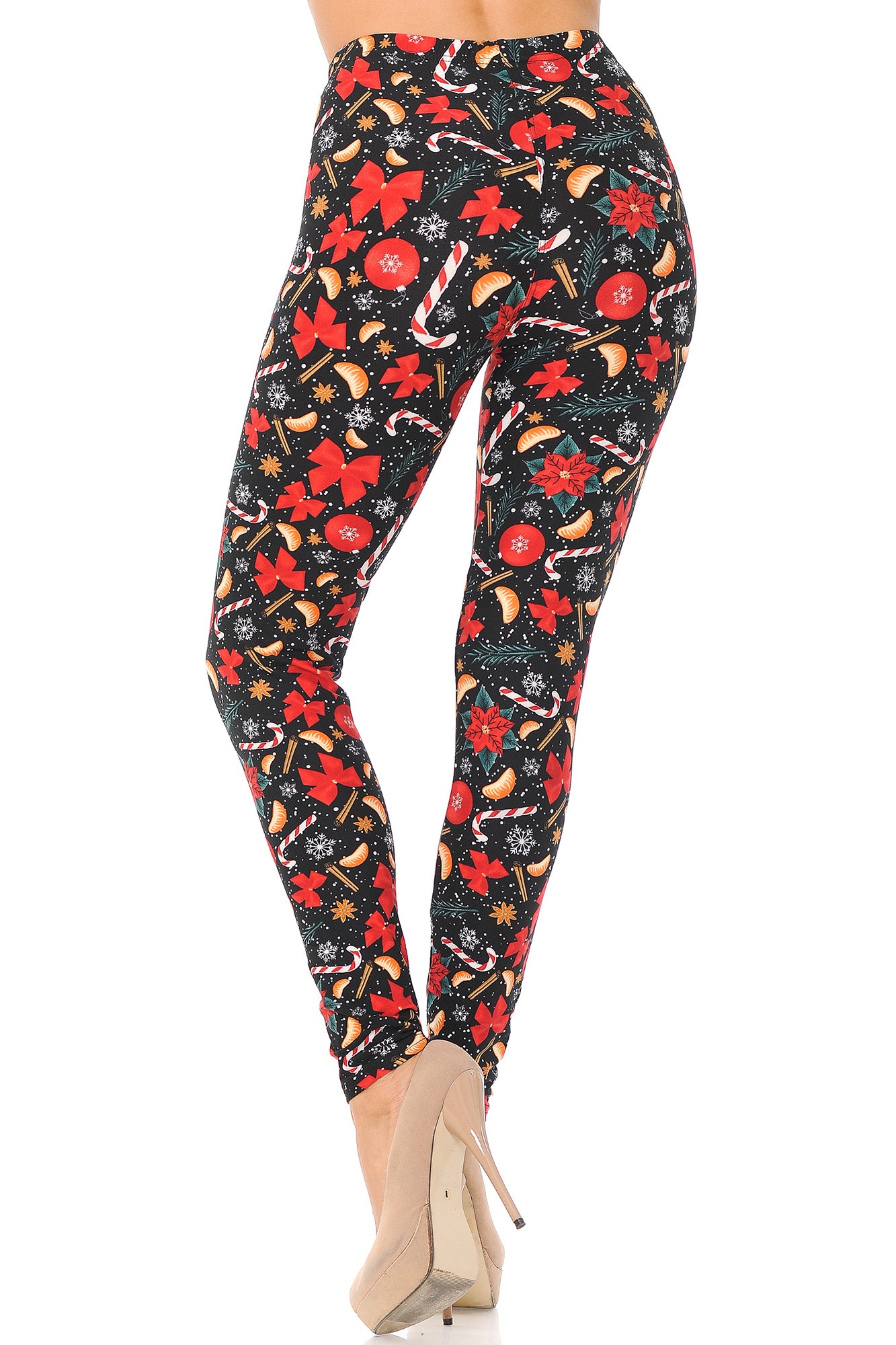 Wholesale Buttery Smooth Traditional Country Christmas Plus Size Leggings