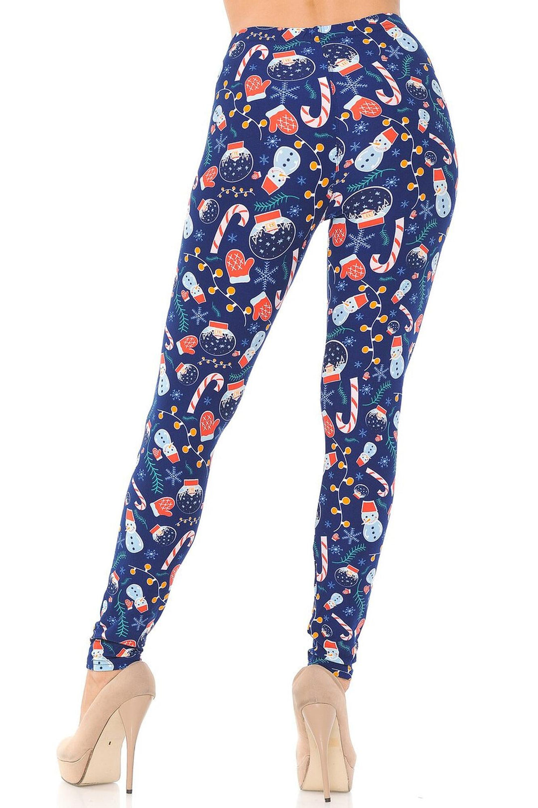 Wholesale Buttery Smooth Memories of Christmas Plus Size Leggings
