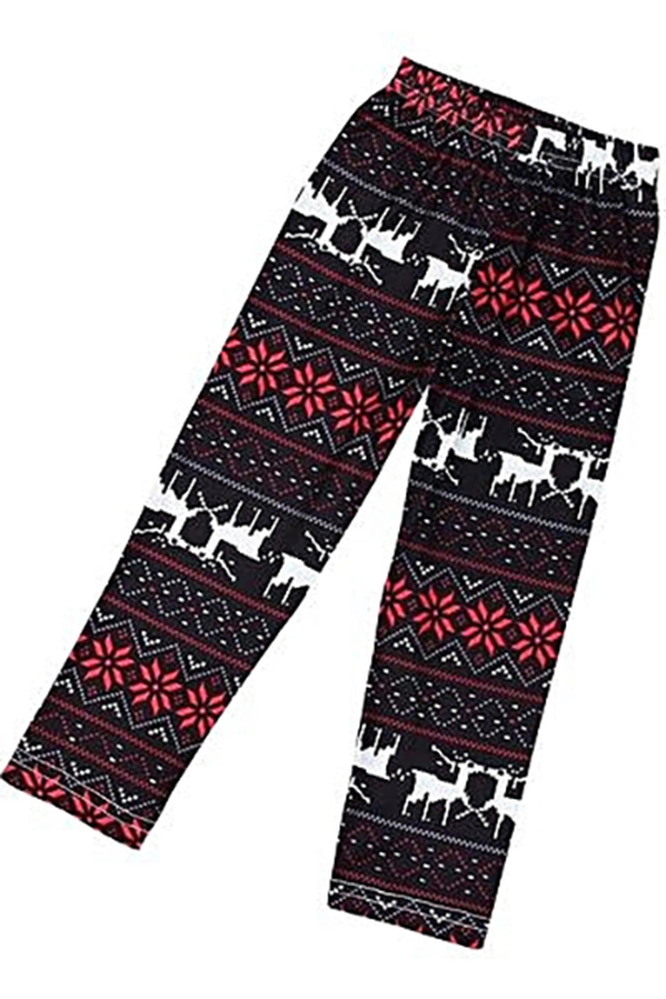 Wholesale Buttery Soft Reindeer Kids Leggings
