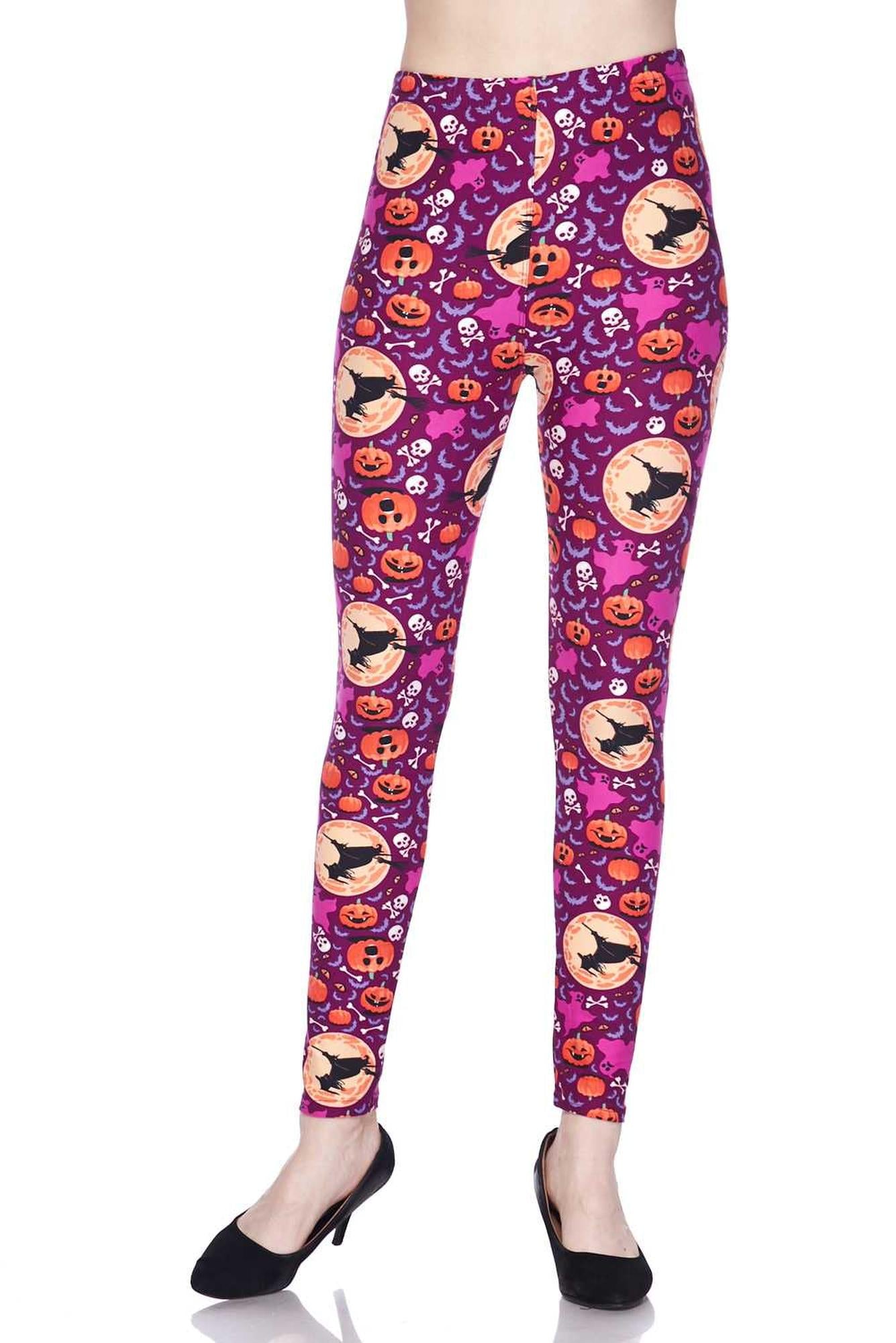 Wholesale Buttery Smooth Wicked Witches Plus Size Leggings