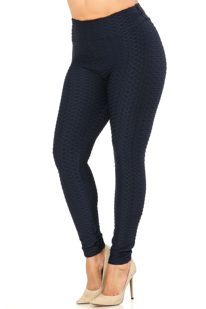 Wholesale Scrunch Butt High Waisted Plus Size Leggings