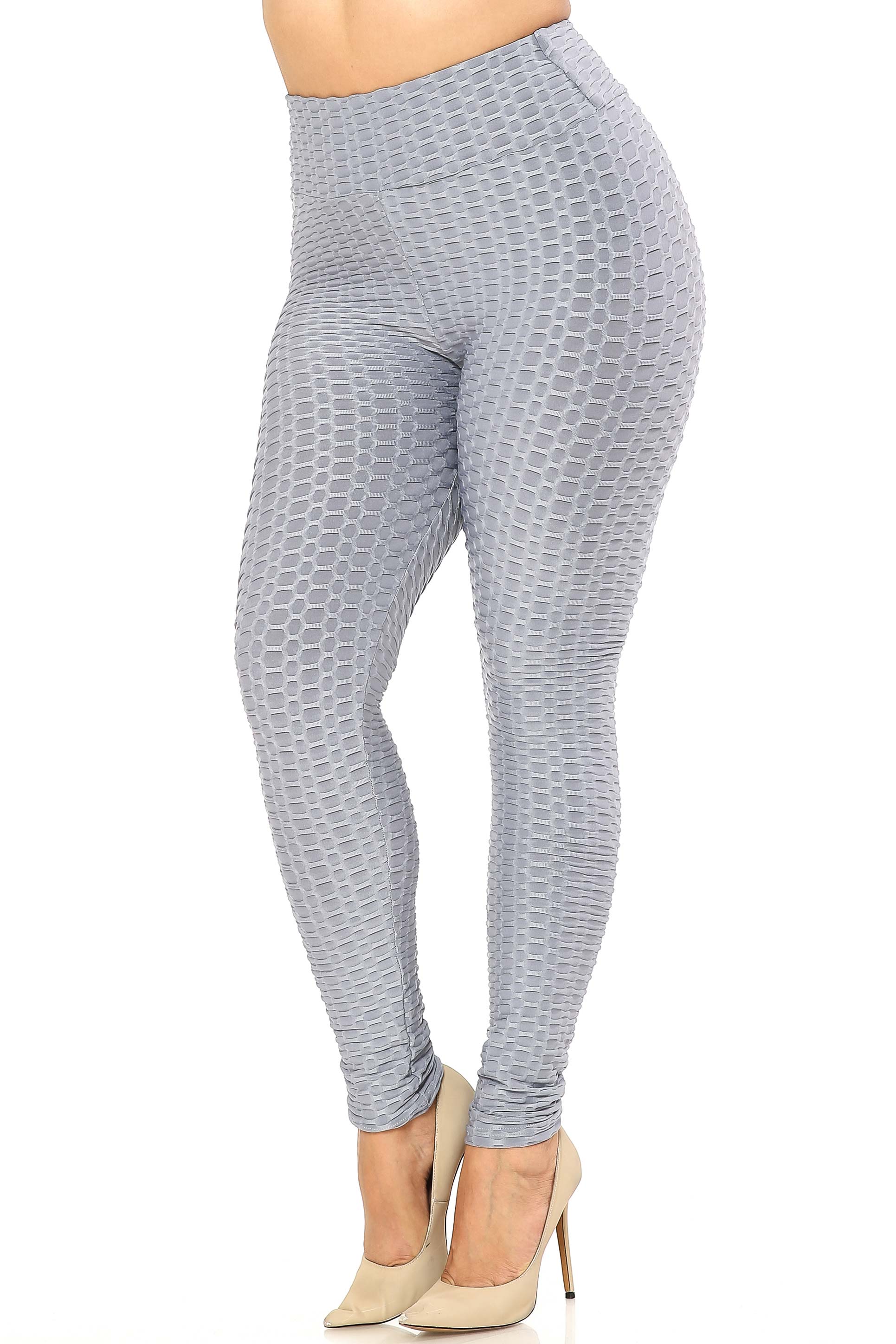 Wholesale Scrunch Butt High Waisted Plus Size Leggings