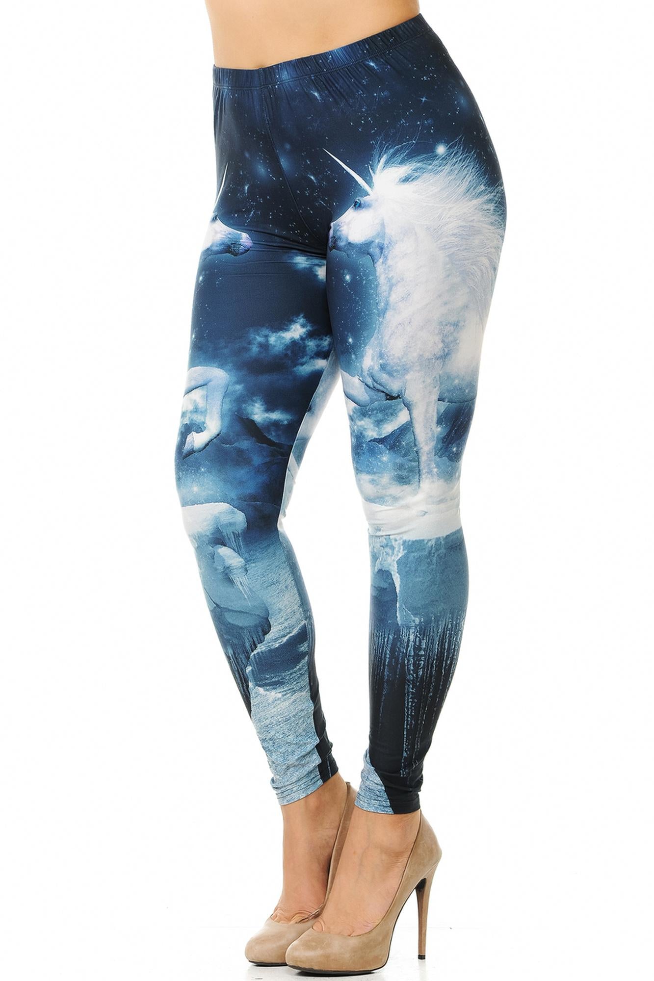 Wholesale Creamy Soft Epic Unicorn Plus Size Leggings