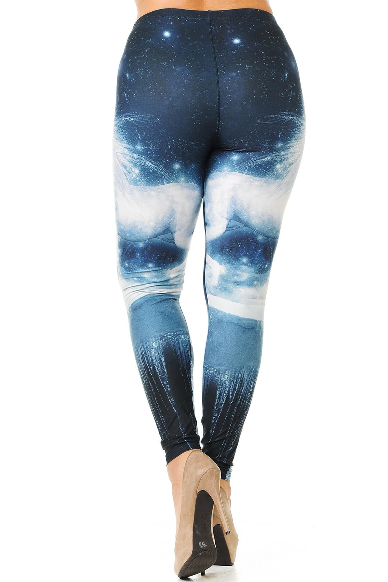 Wholesale Creamy Soft Epic Unicorn Plus Size Leggings