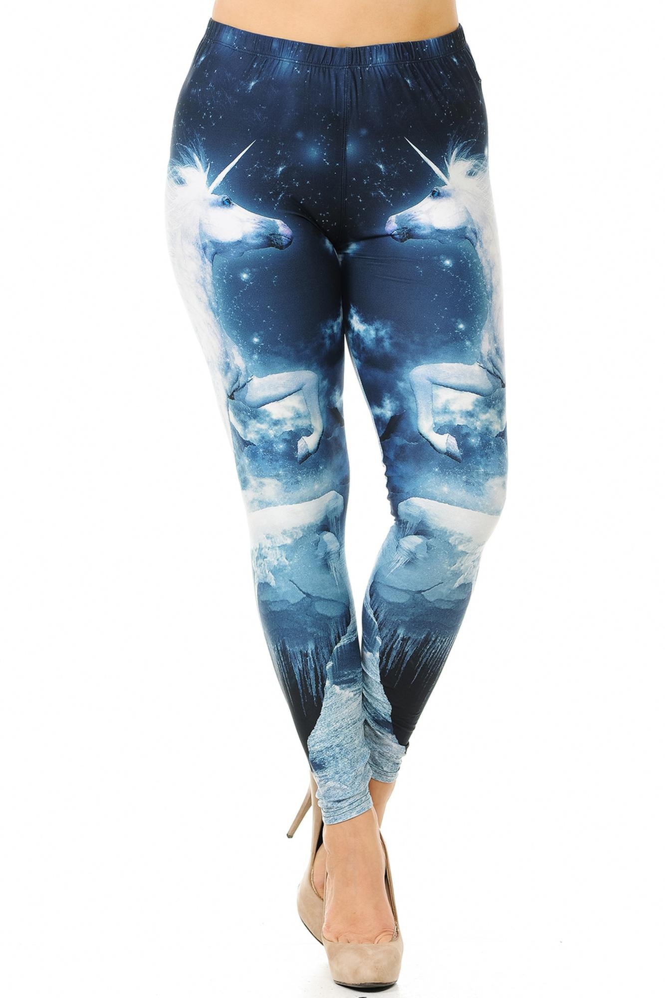 Wholesale Creamy Soft Epic Unicorn Plus Size Leggings