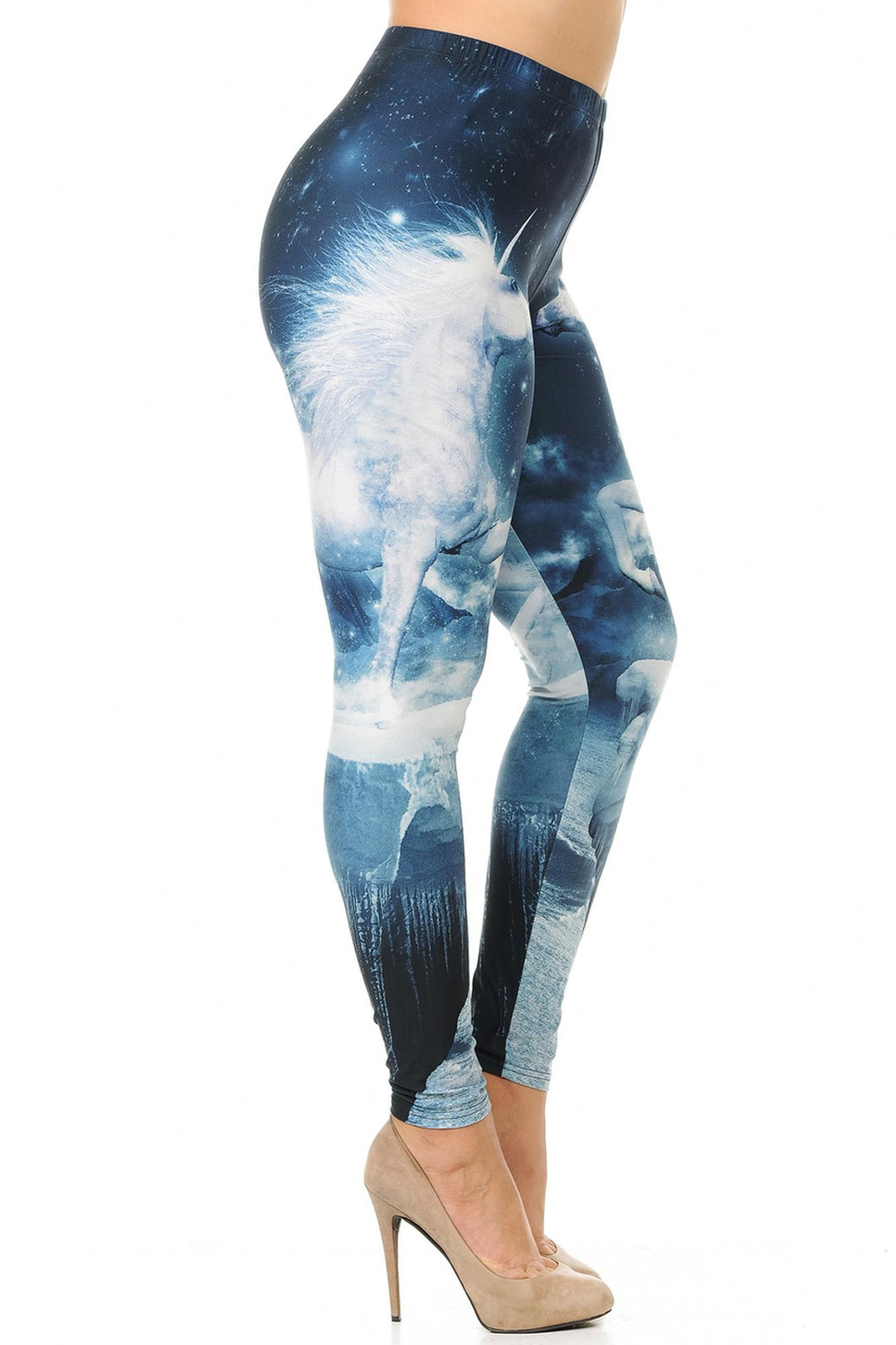 Wholesale Creamy Soft Epic Unicorn Plus Size Leggings