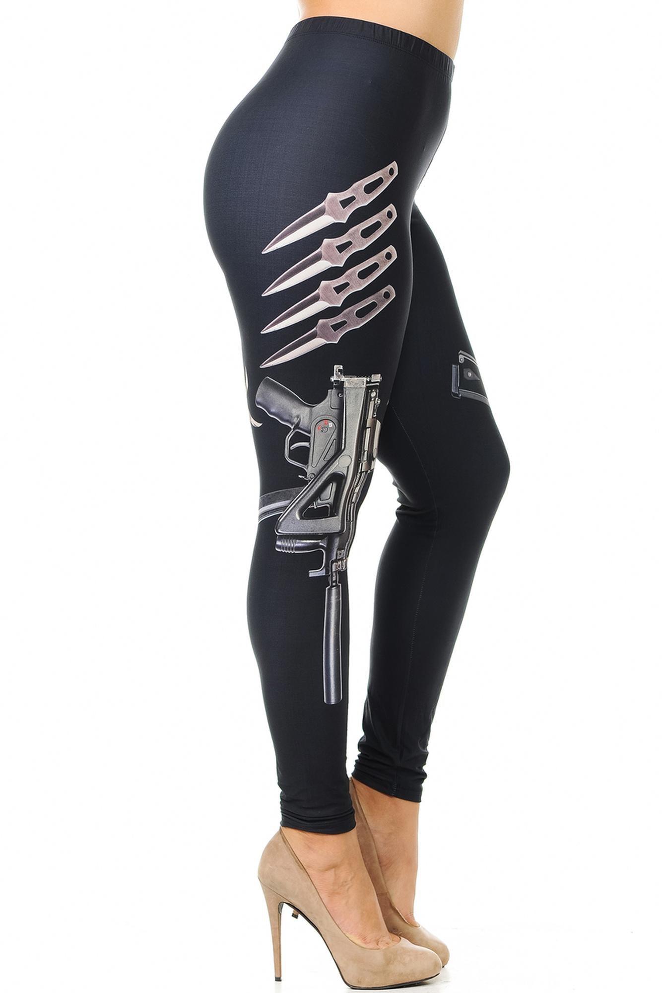 Wholesale Creamy Soft Mission Impossible Plus Size Leggings