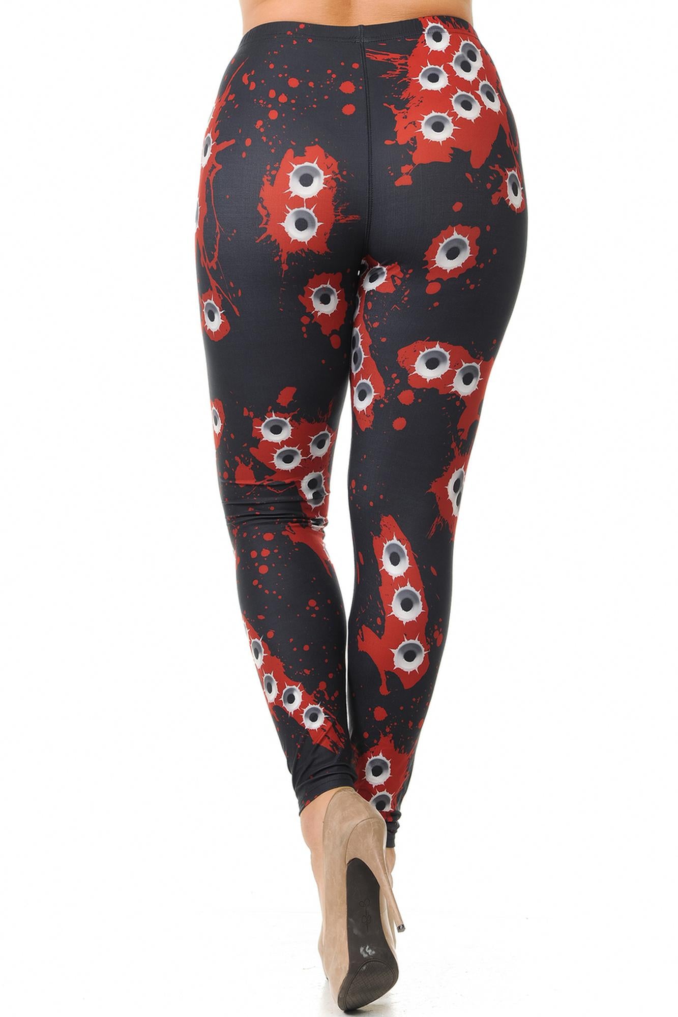 Wholesale Creamy Soft Drive By Shooting Plus Size Leggings