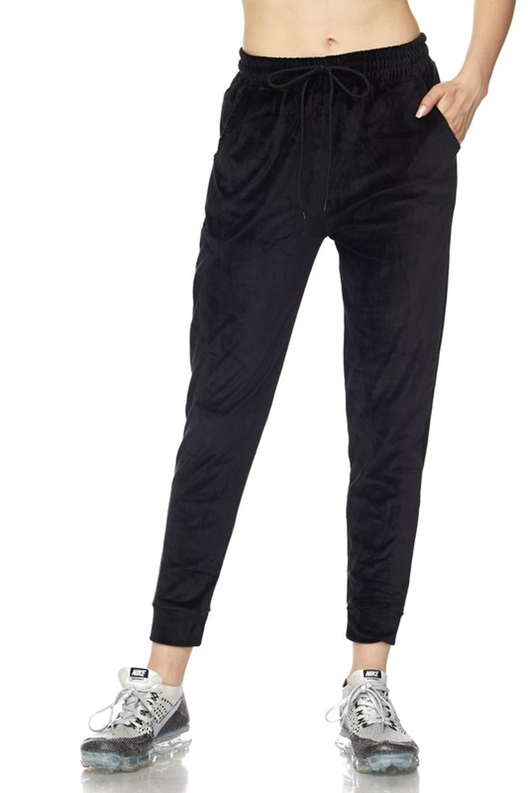 Wholesale Velour Comfy Plus Size Joggers