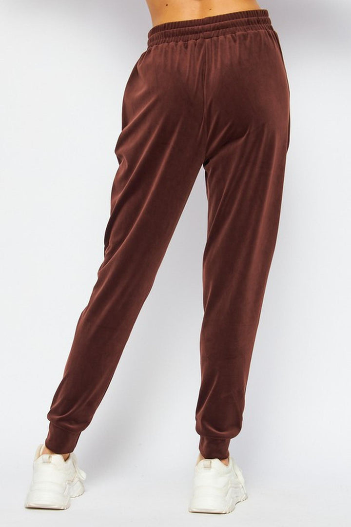 Wholesale Velour Comfy Plus Size Joggers