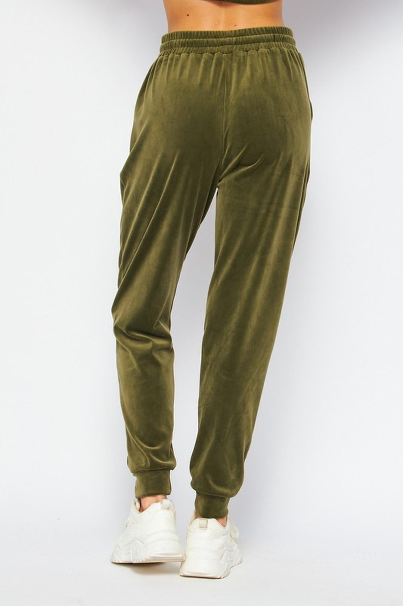 Wholesale Velour Comfy Plus Size Joggers