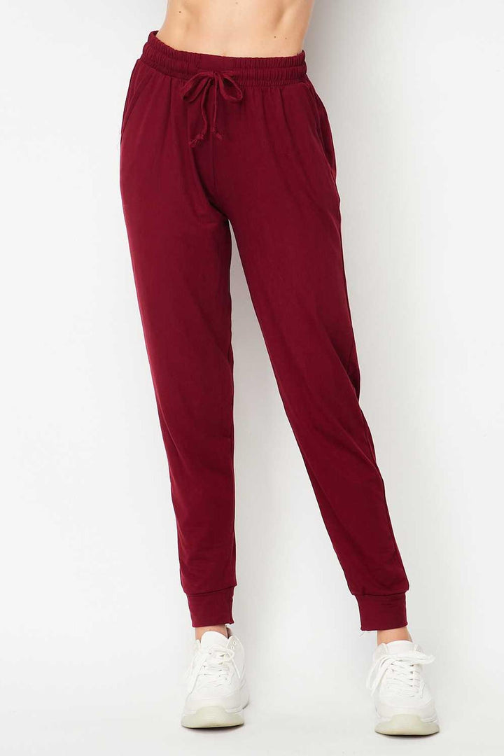 Wholesale Buttery Smooth Basic Solid Plus Size Joggers - New Mix