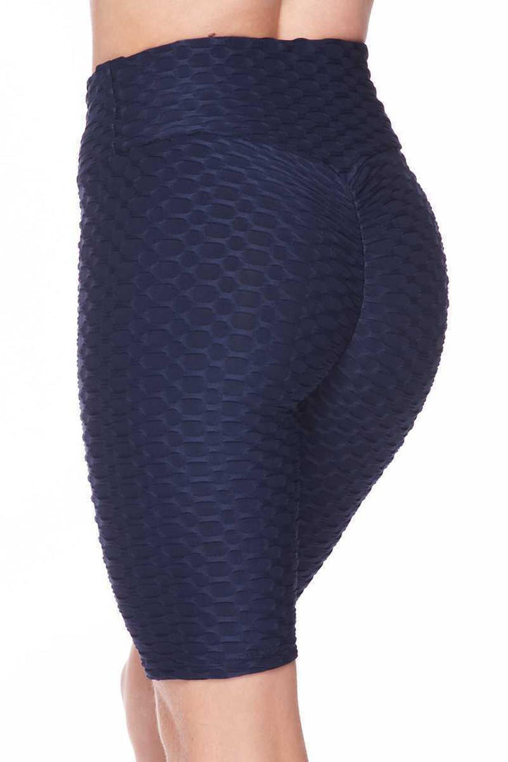 Wholesale Scrunch Butt High Waisted Plus Size Biker Shorts