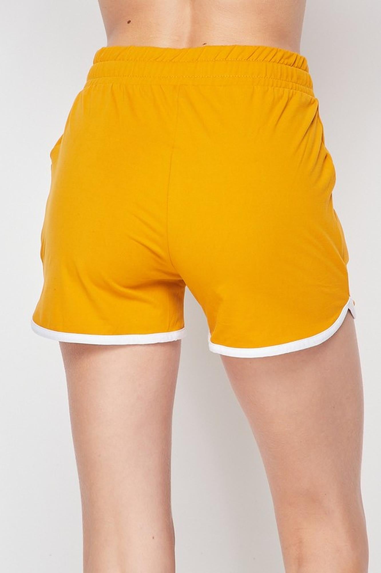 Wholesale Buttery Smooth Drawstring Waist Plus Size Dolphin Shorts with Pockets